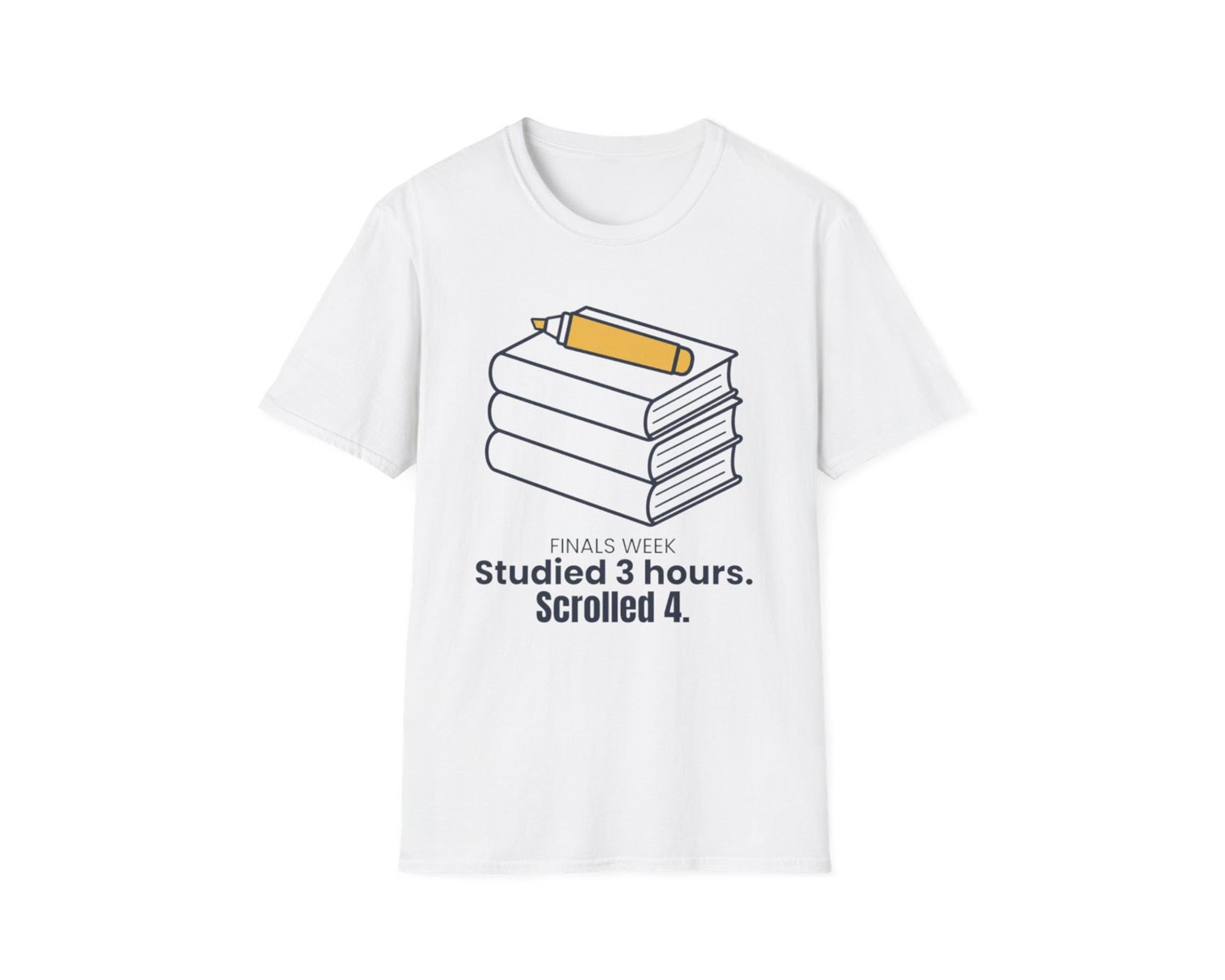 Finals Week Scroll Log Tee photo 4