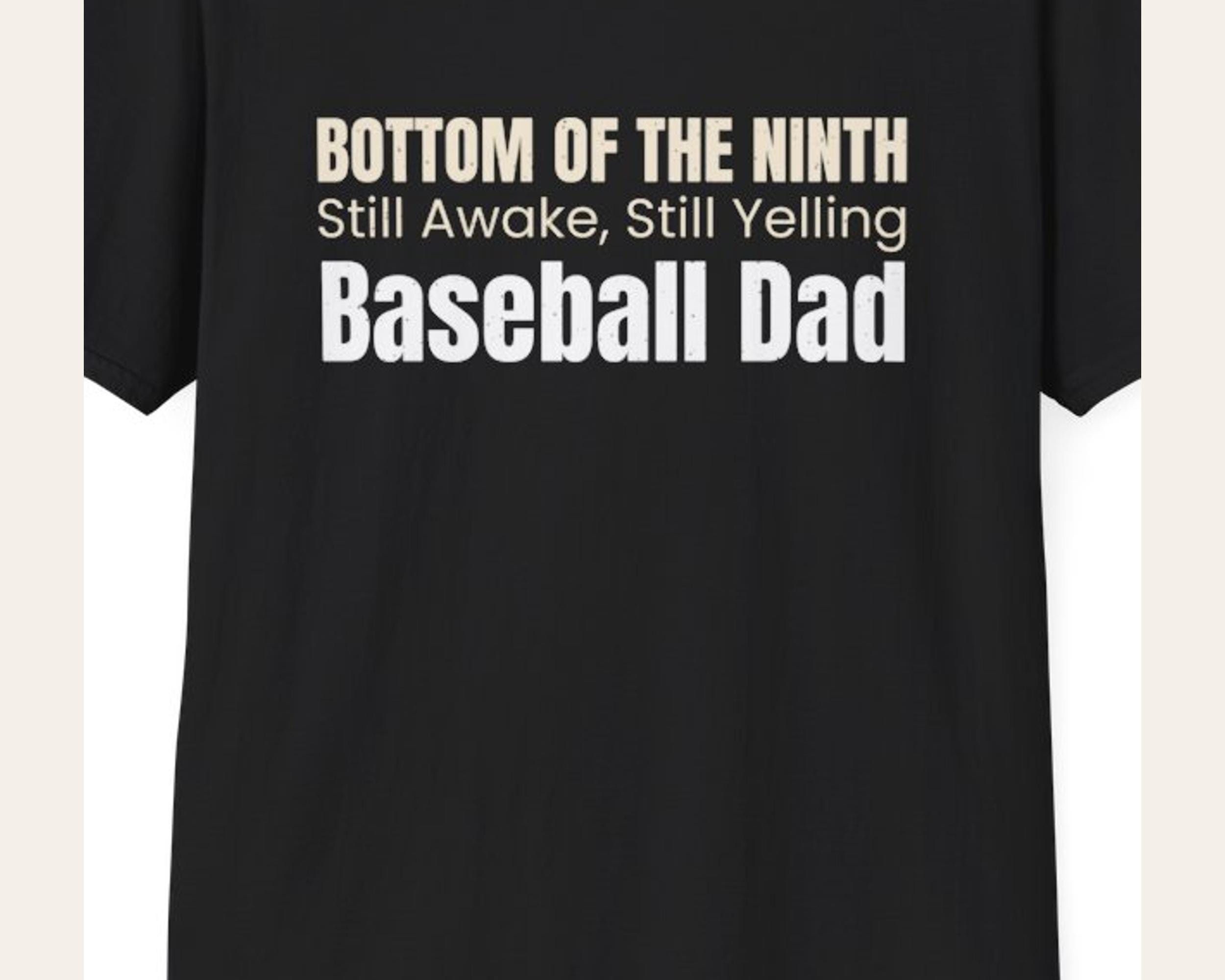 Bottom of the Ninth Baseball Dad Tee photo 3