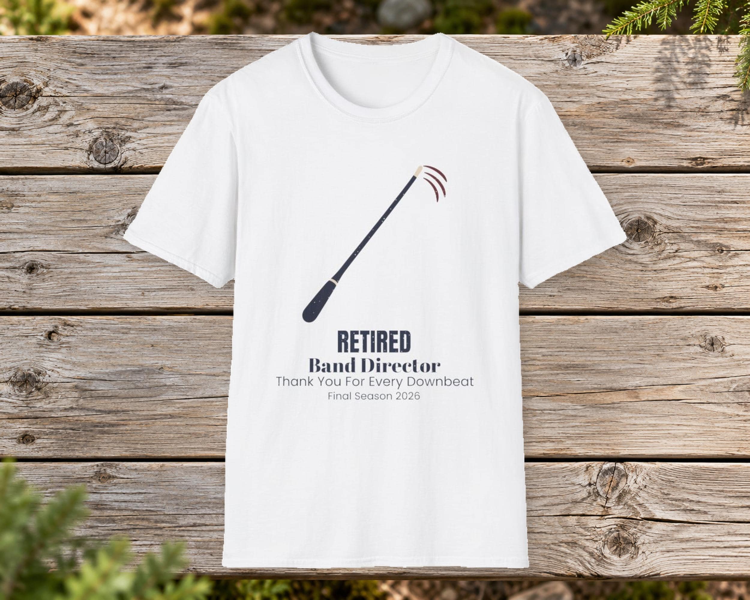 Final Downbeat Retirement Tee photo 2