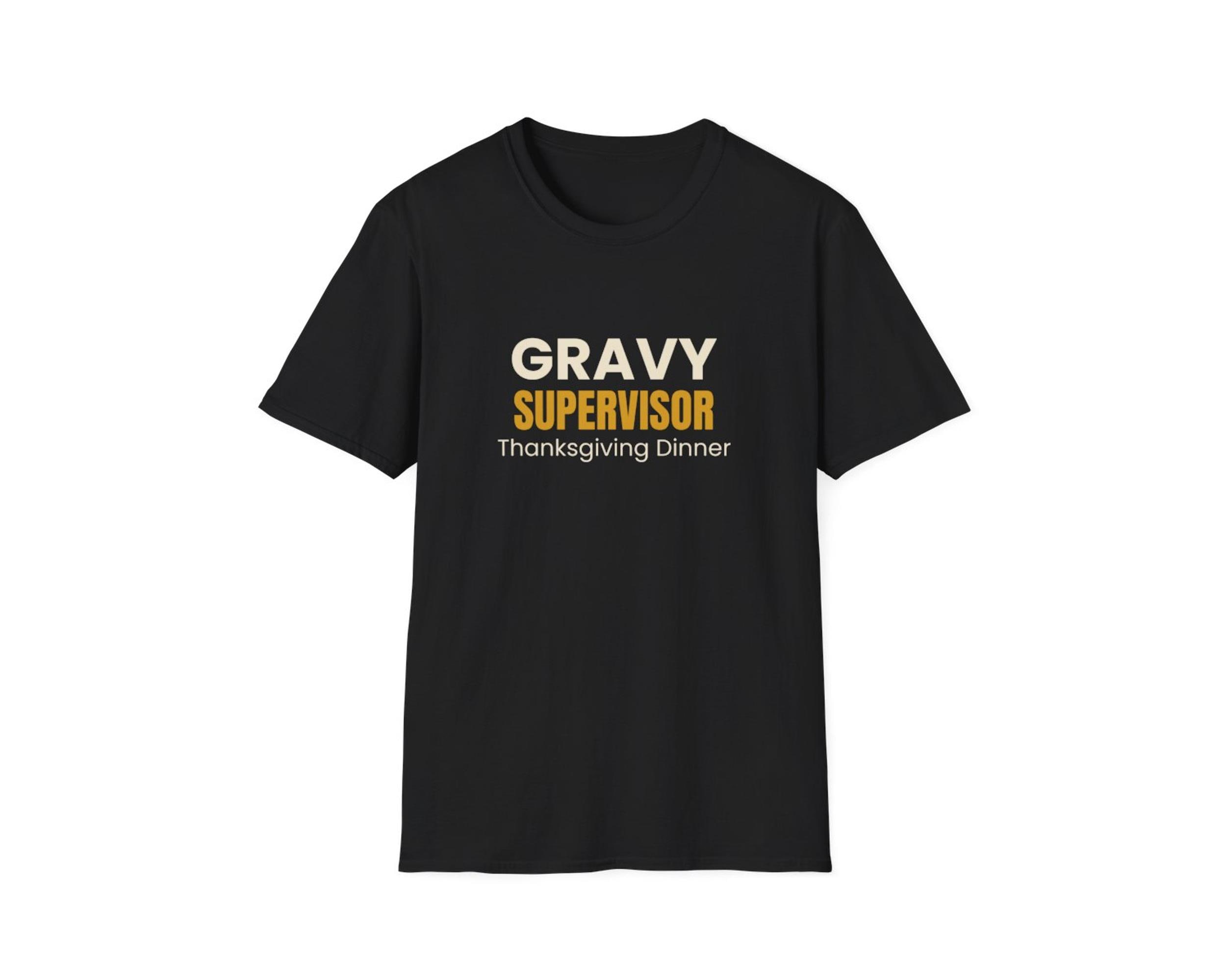 Gravy Supervisor Thanksgiving Tee photo 4