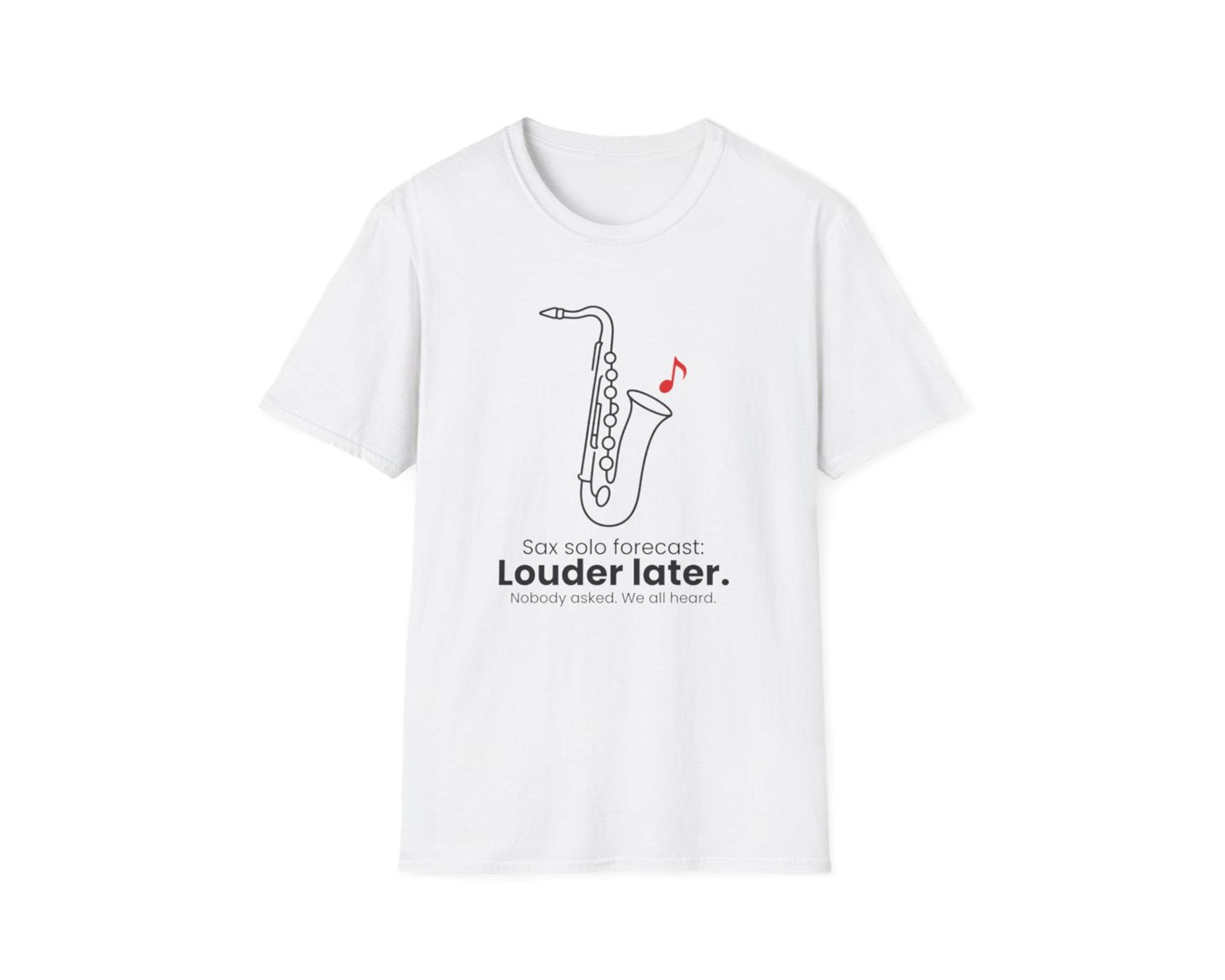 Sax Solo Forecast Tee photo 4