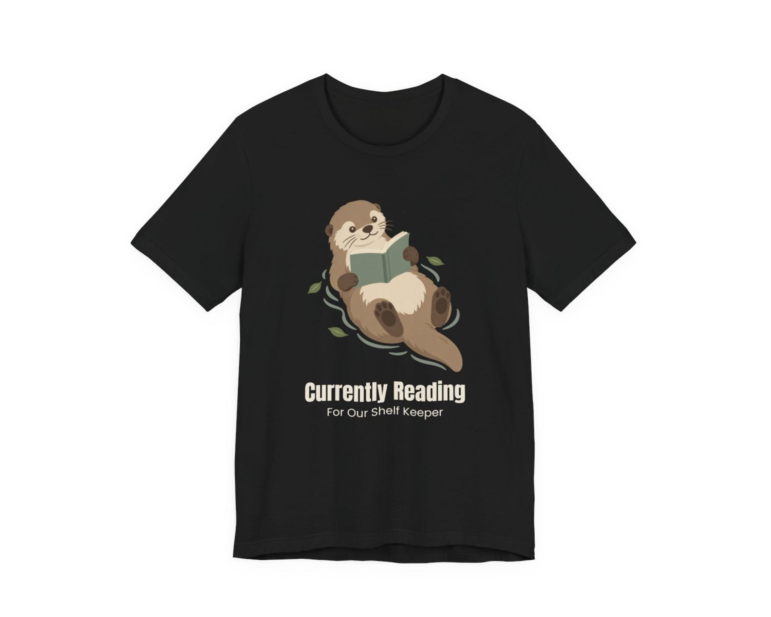 Otter Reading Tee for Librarians photo 4