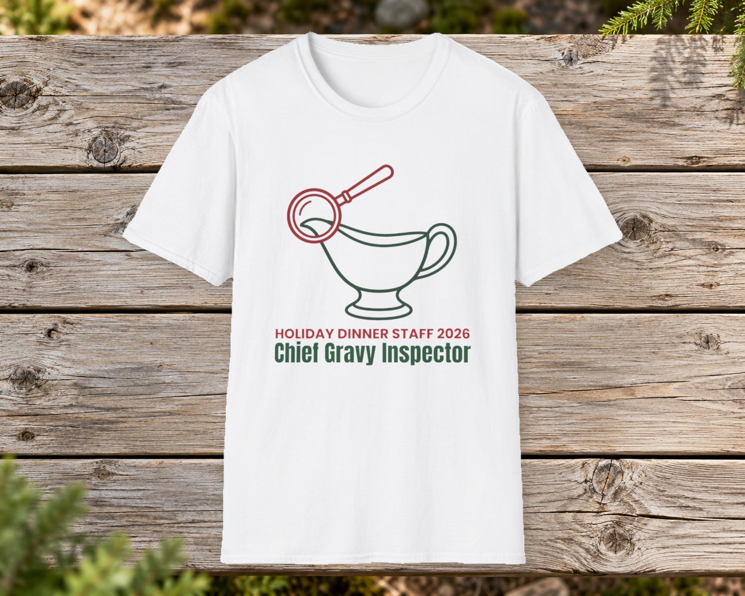 Holiday Dinner Staff Gravy Inspector Tee photo 2
