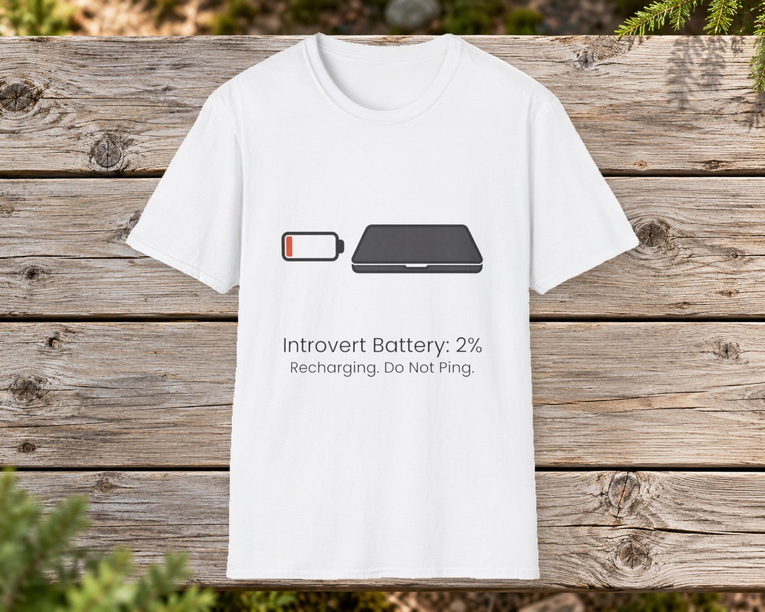 Introvert Battery Tee photo 2