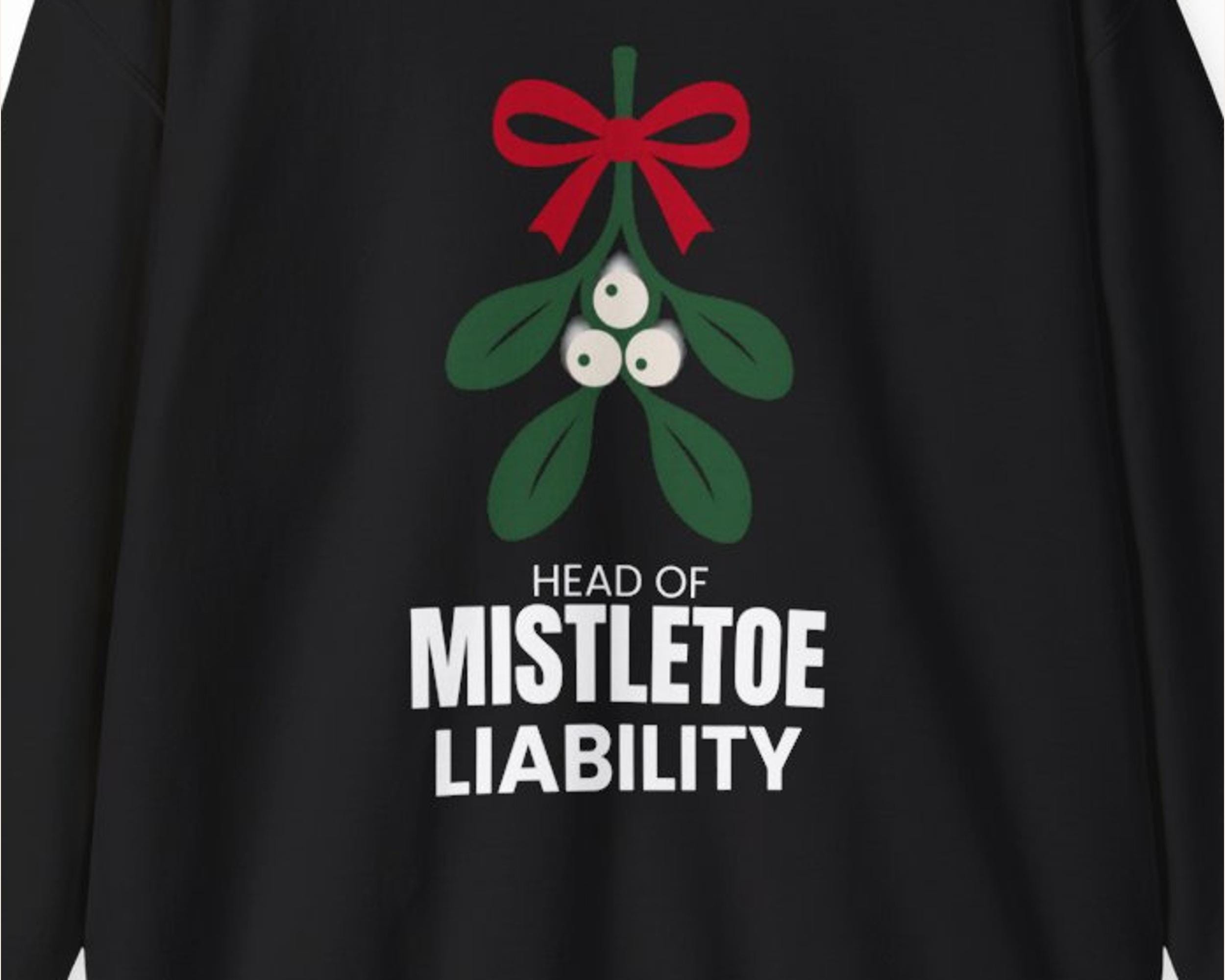 Mistletoe Liability Crewneck photo 3