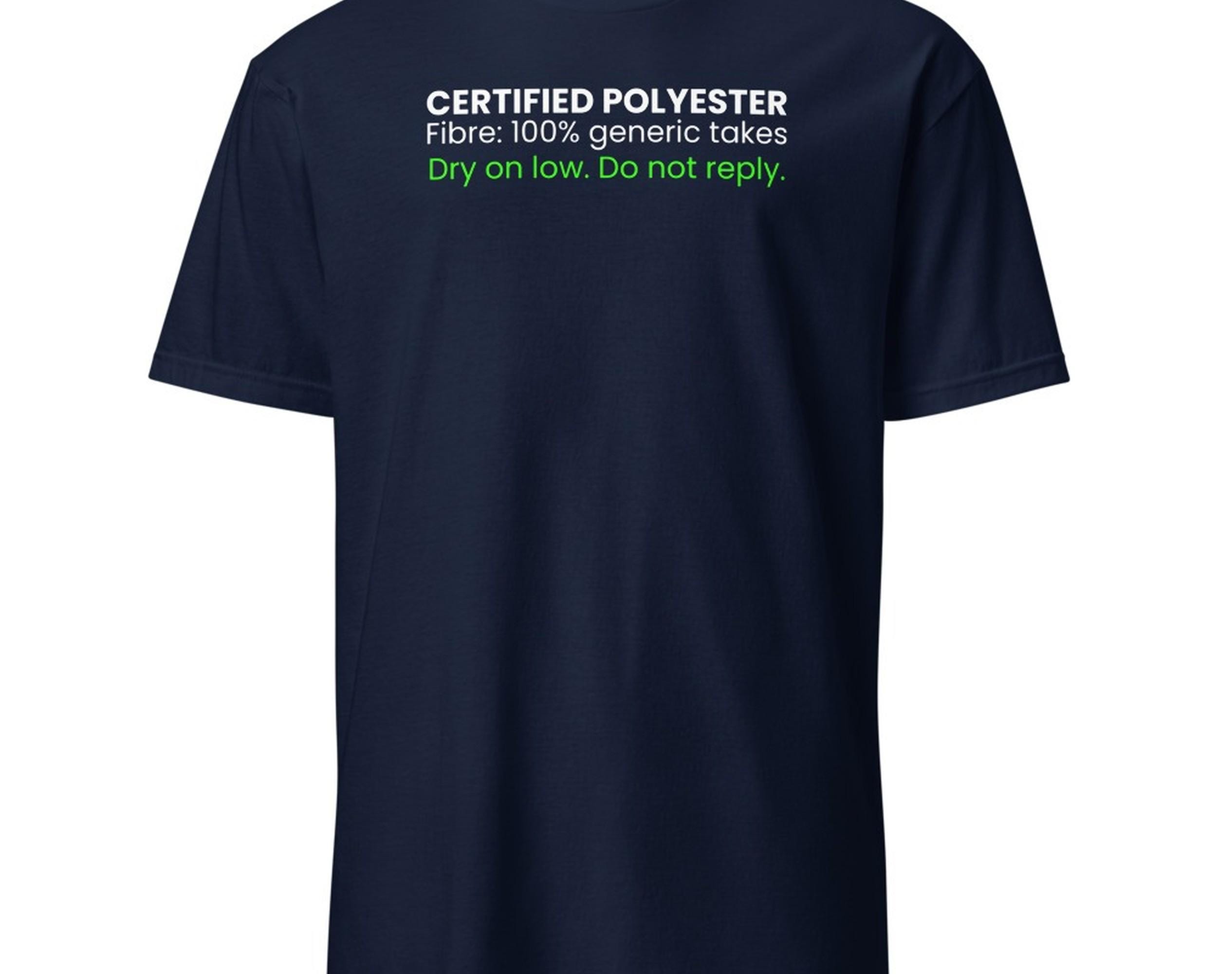 Certified Polyester Tee photo 1