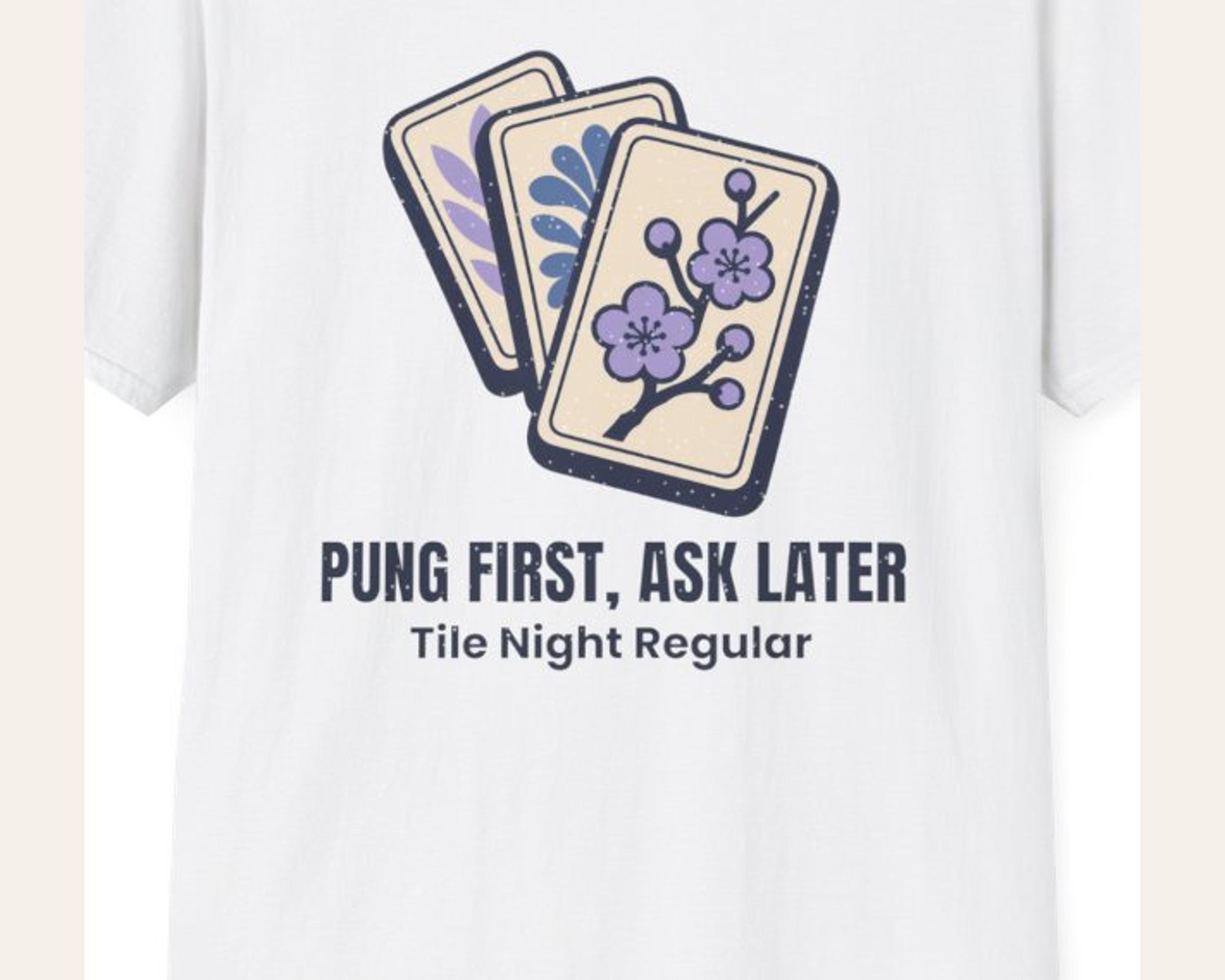 Pung First Mahjong Night Tee photo 3