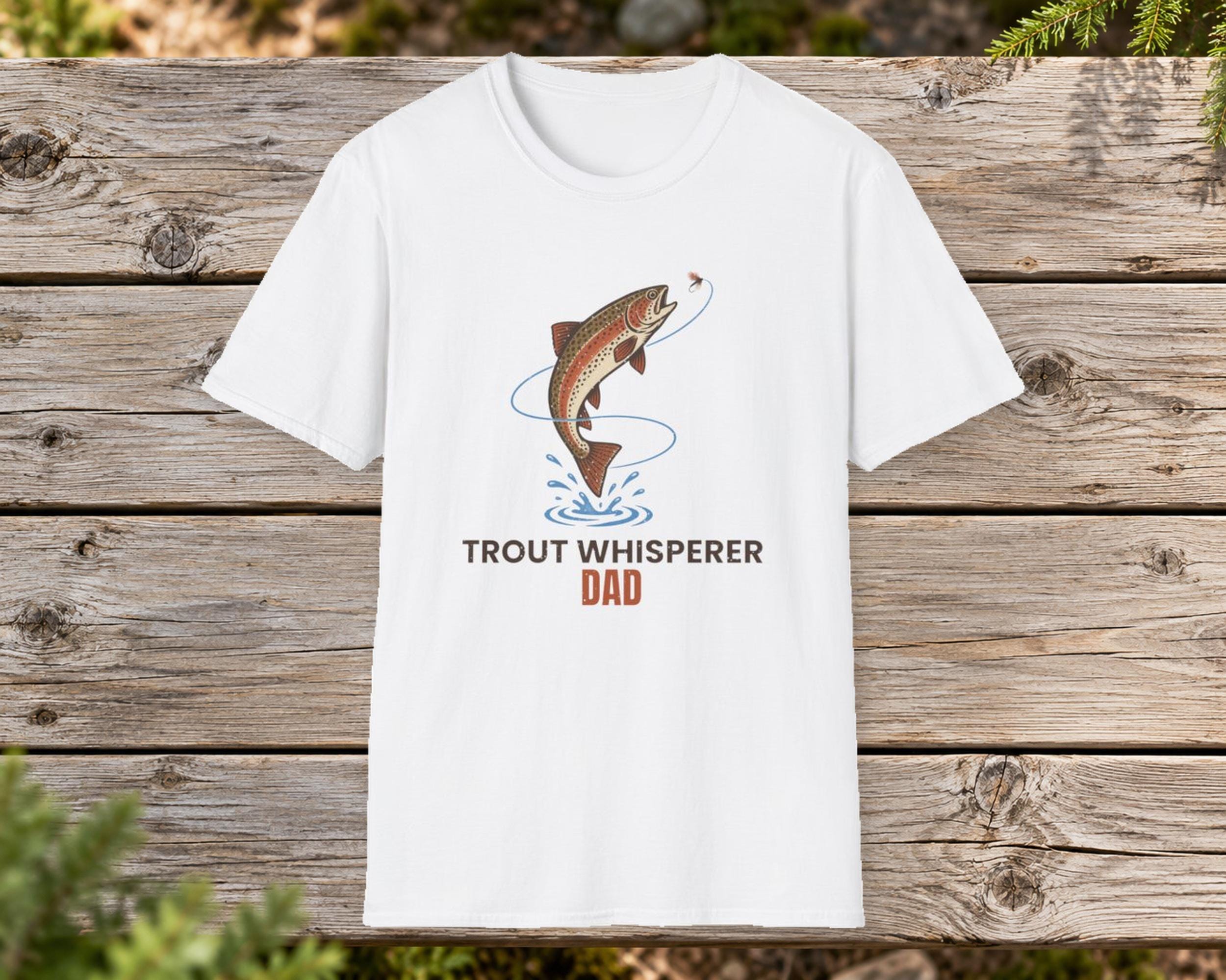 Trout Whisperer Dad Tee photo 2
