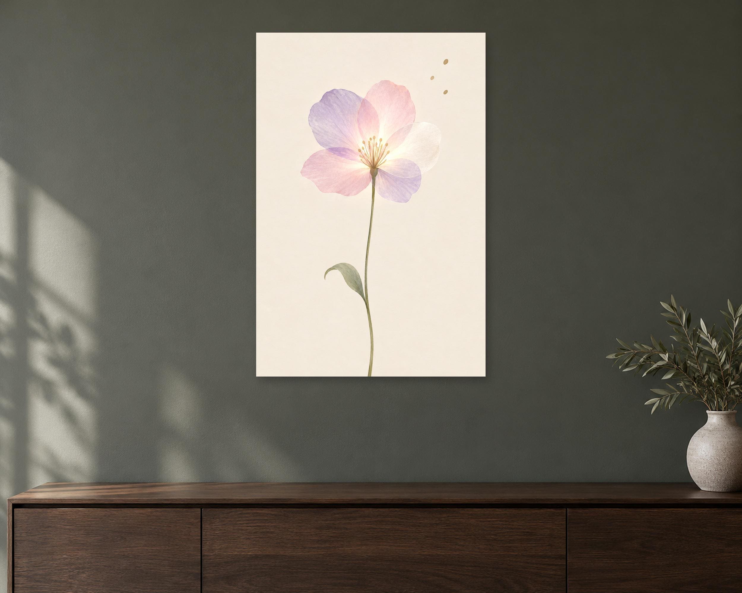 Lavender Single Stem Poster photo 1