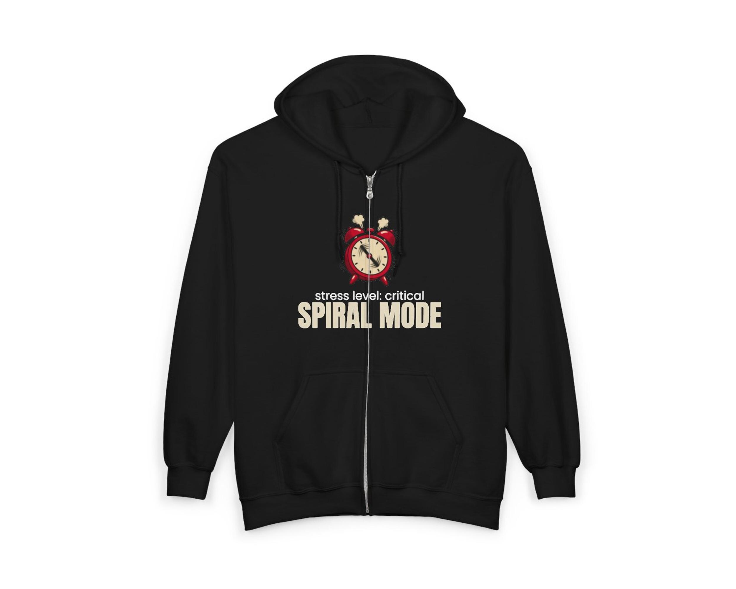 Spiral Mode Stress Hoodie photo 4