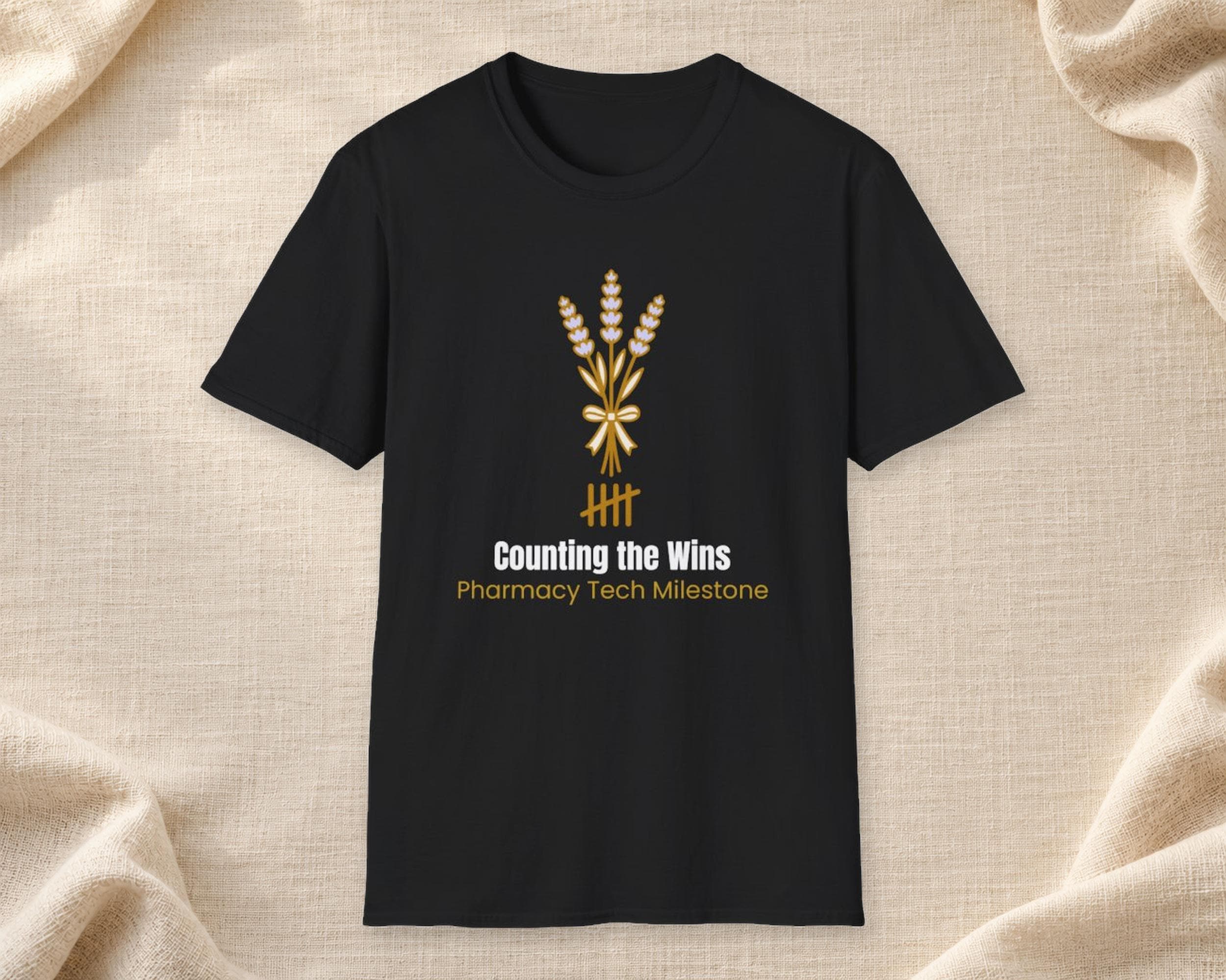 Counting the Wins Pharmacy Tech Shirt photo 1
