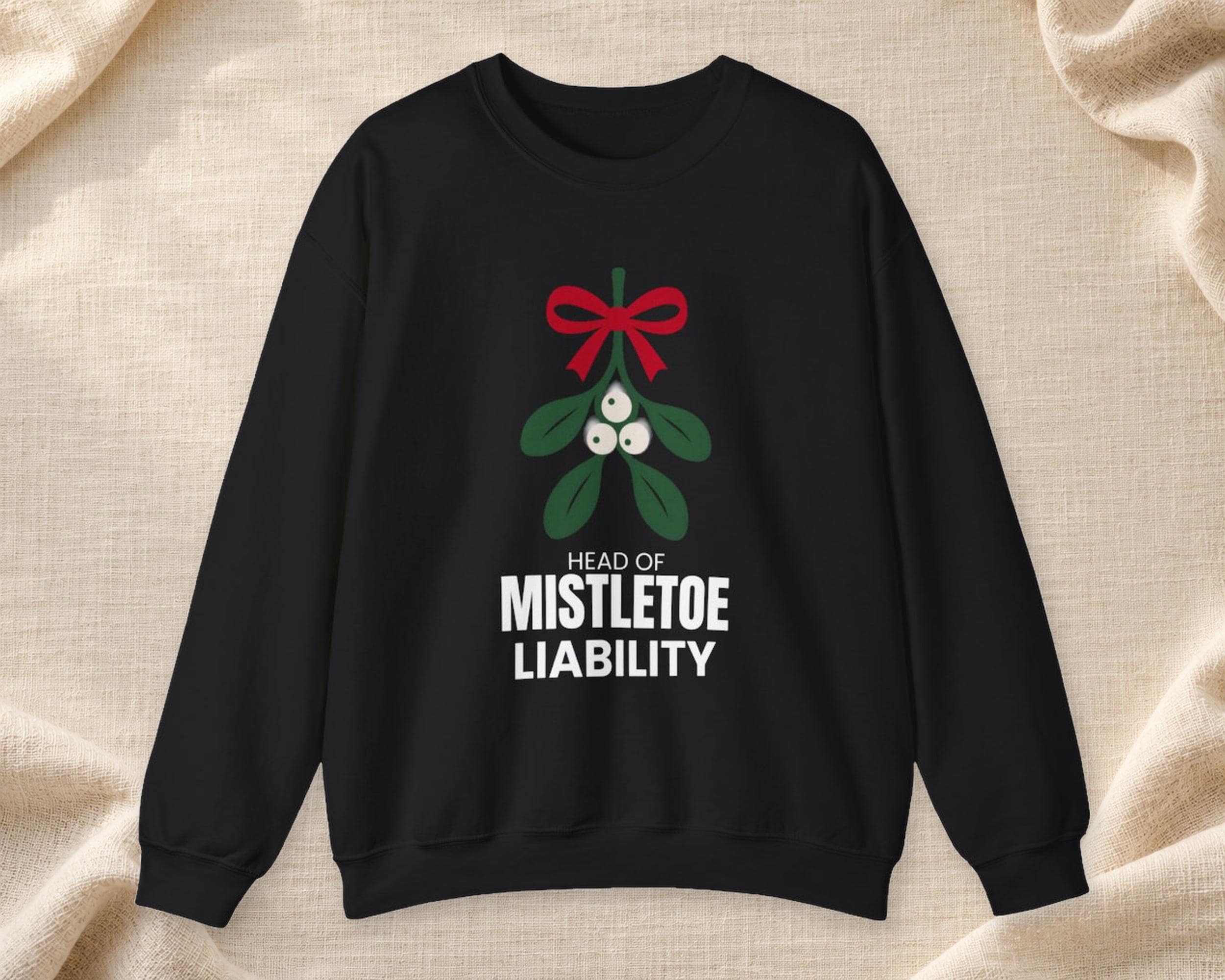 Mistletoe Liability Crewneck photo 1