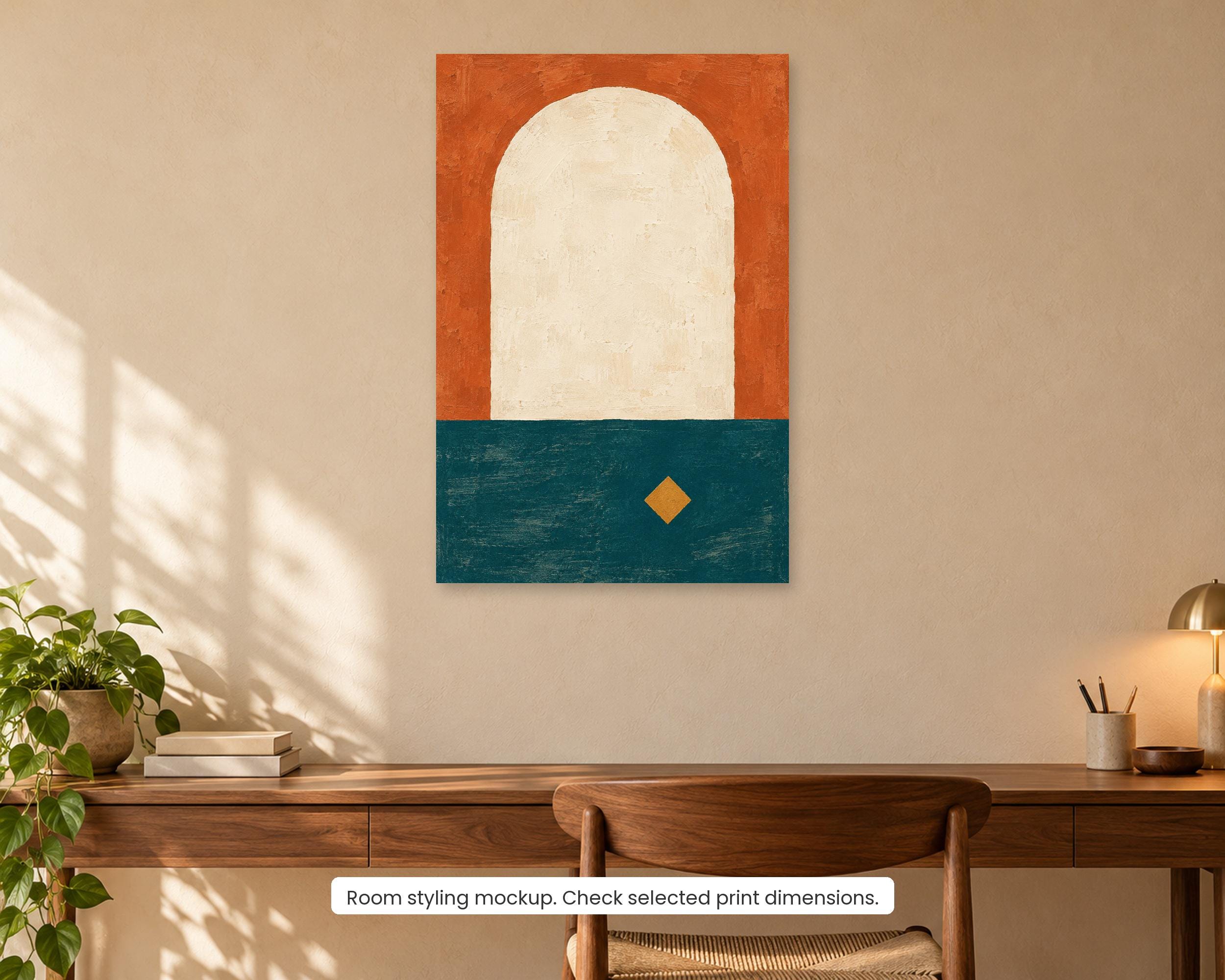 Terracotta Arch Canvas photo 2