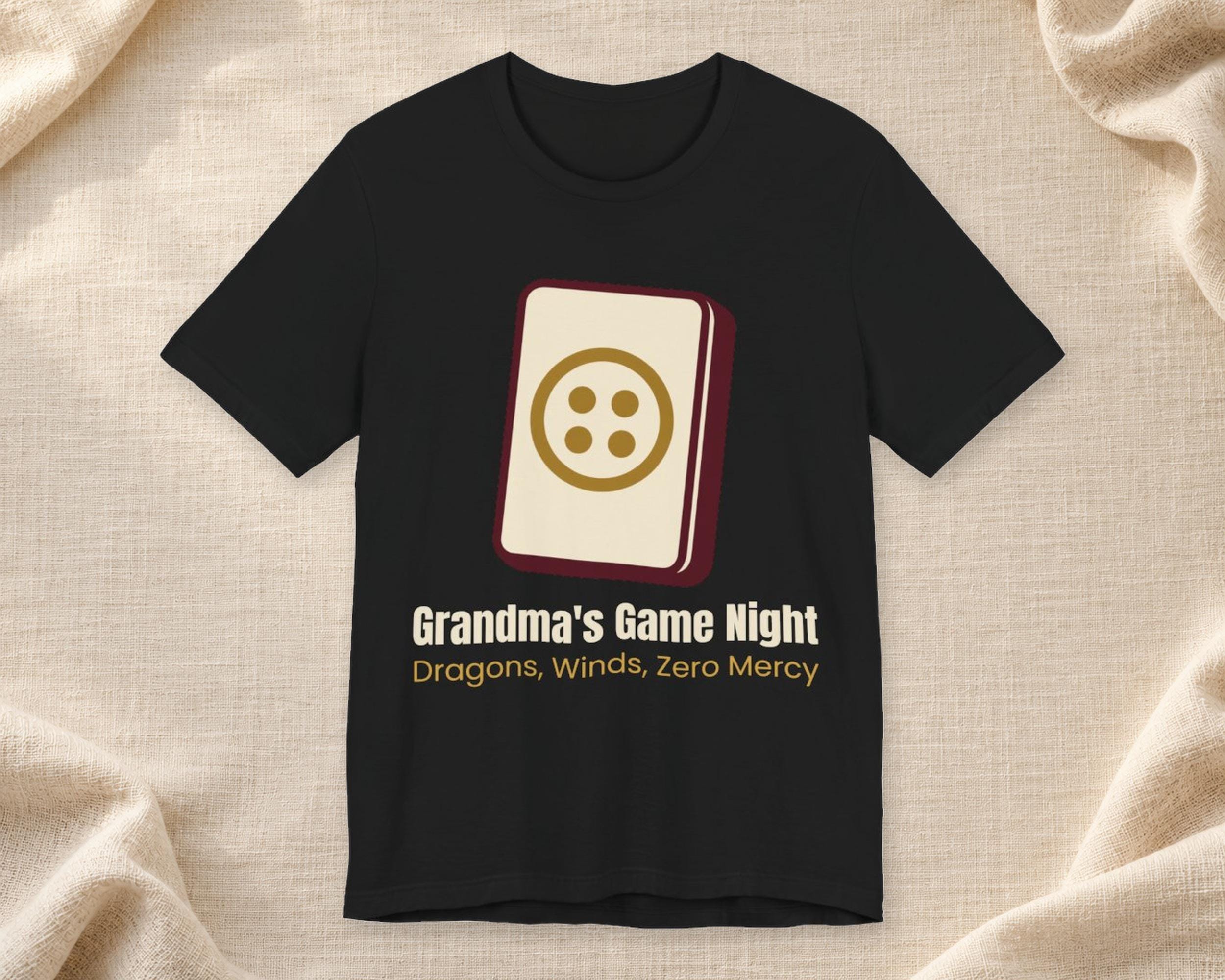 Grandma's Game Night Mahjong Tee photo 1
