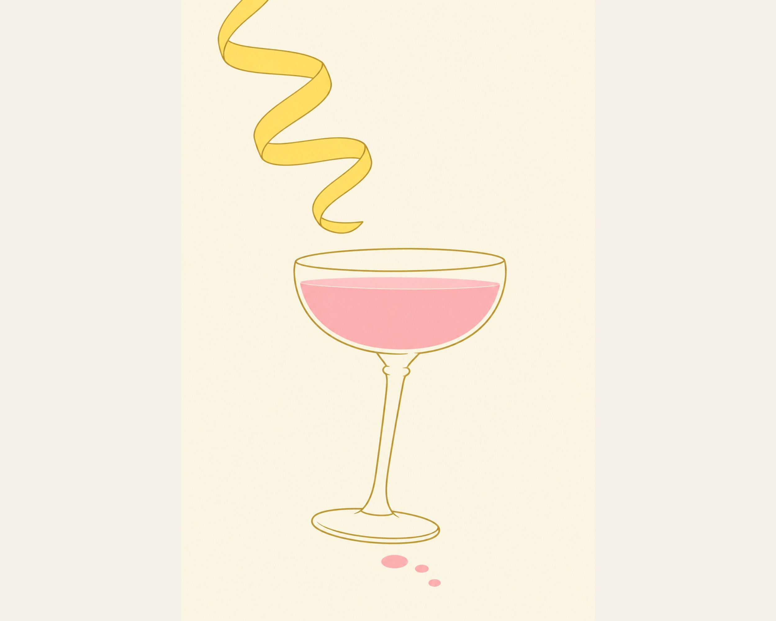 Lemon Peel Coupe Poster photo 4