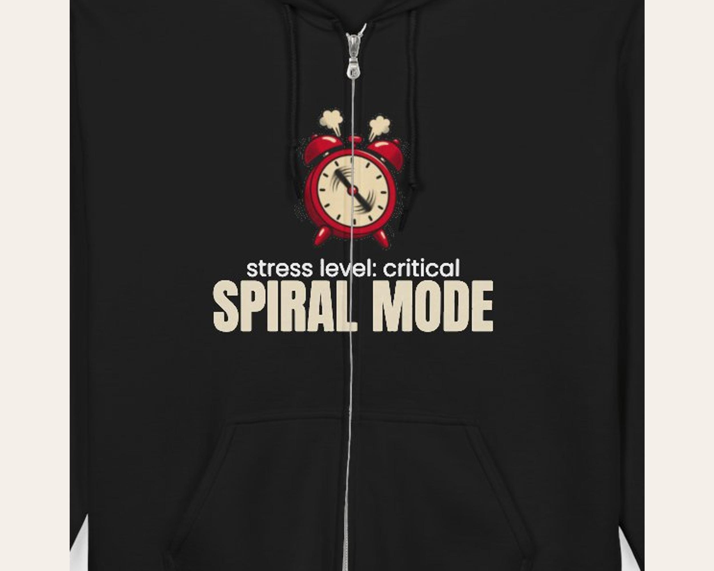 Spiral Mode Stress Hoodie photo 3
