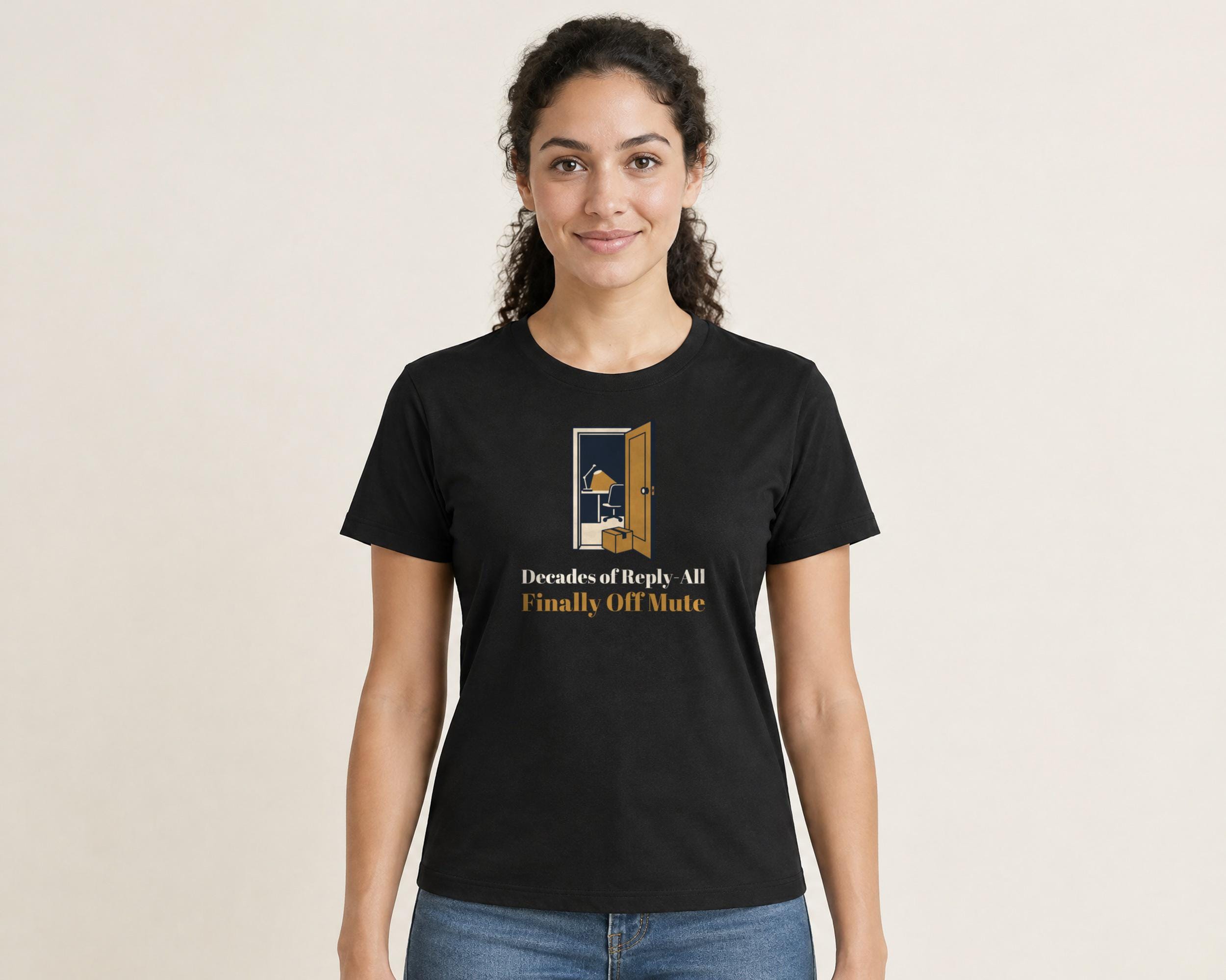 Decades of Reply-All Retirement Tee photo 1