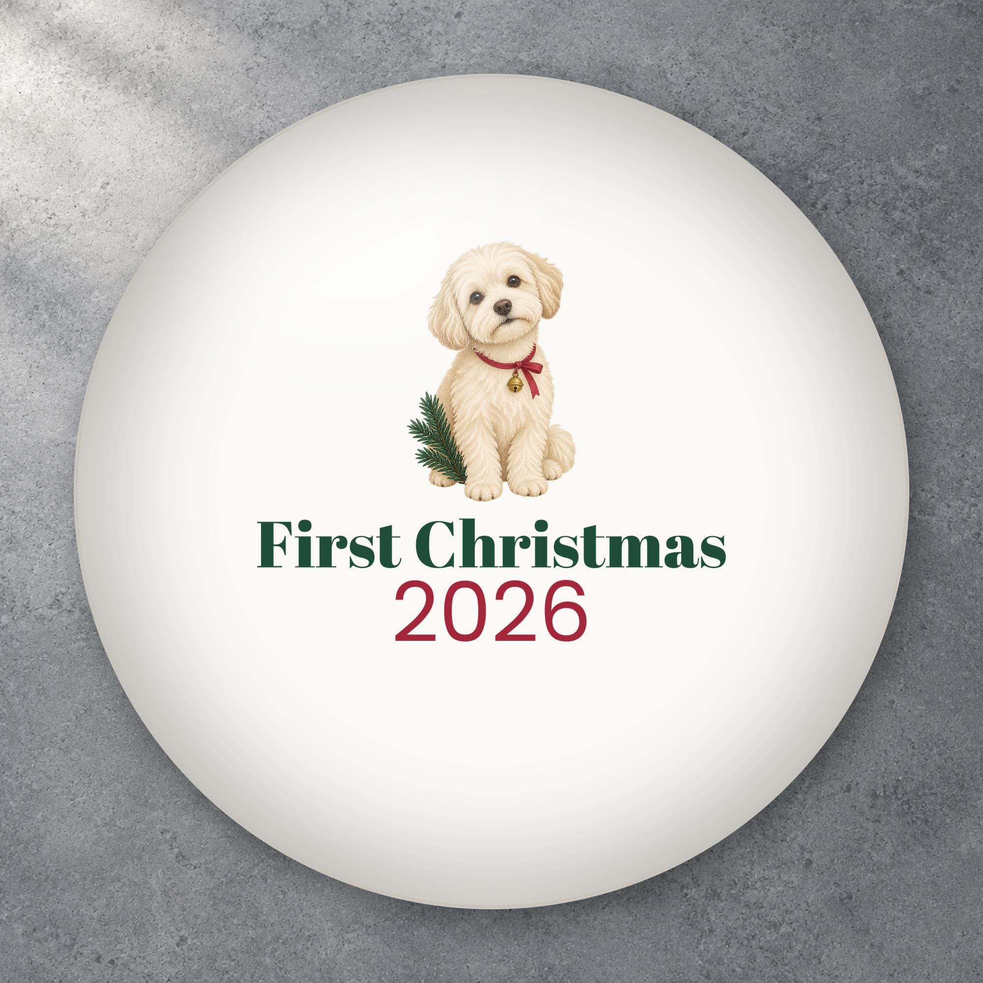 First Christmas 2026 Pet Ornament photo 3