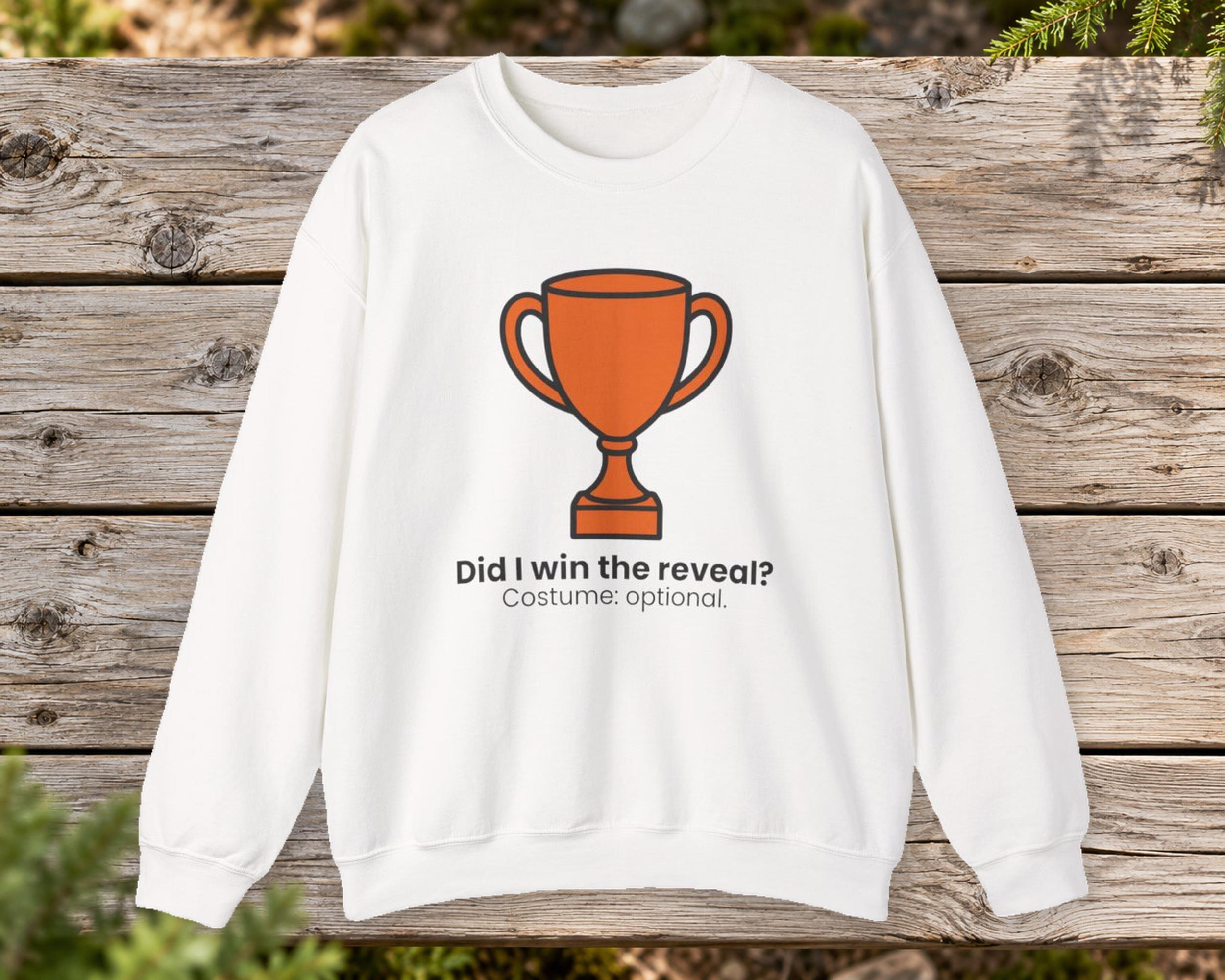 Costume Reveal Winner Sweatshirt photo 2