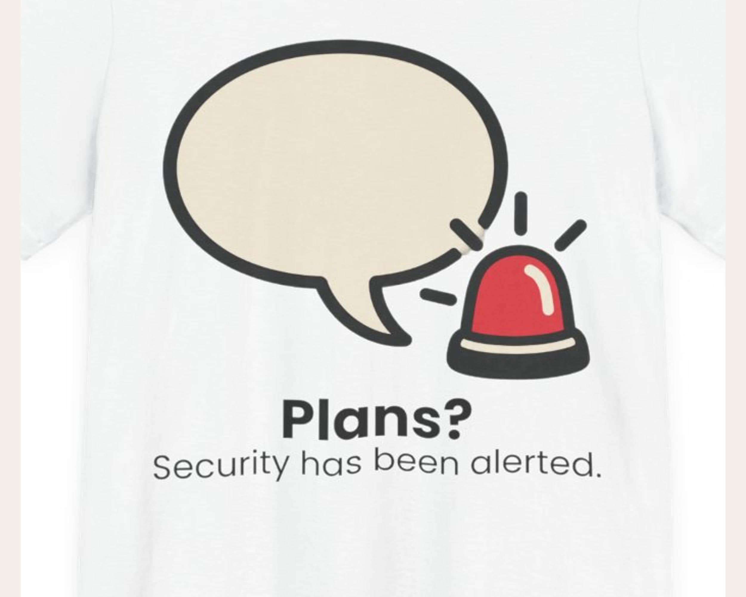 Plans Declined Tee photo 3