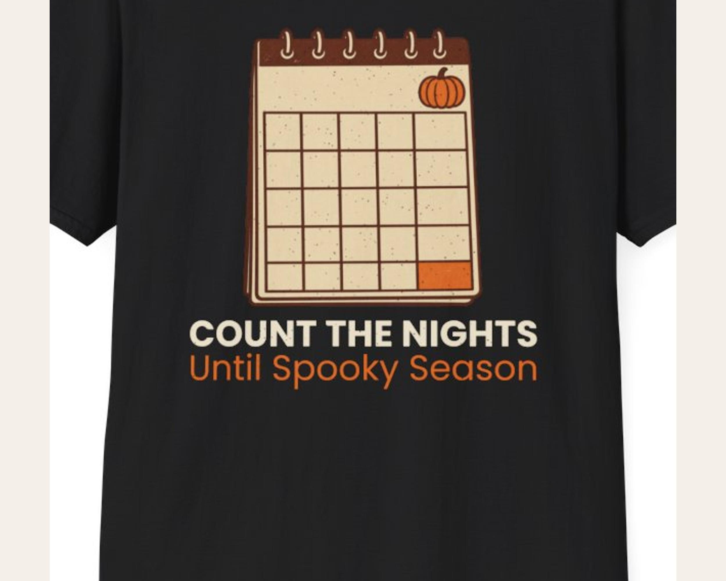 Spooky Countdown Calendar Tee photo 3