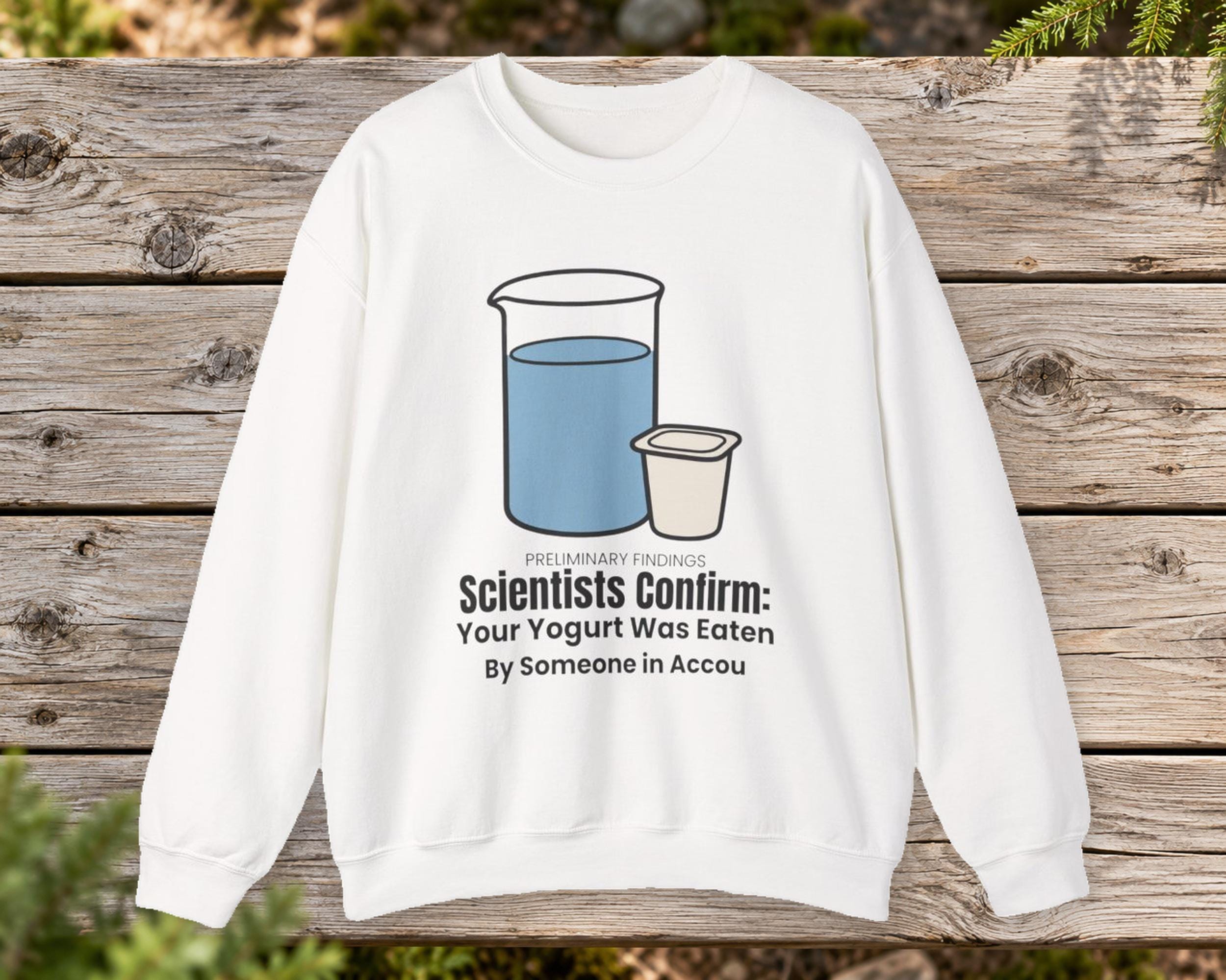 Office Yogurt Study Sweatshirt photo 2