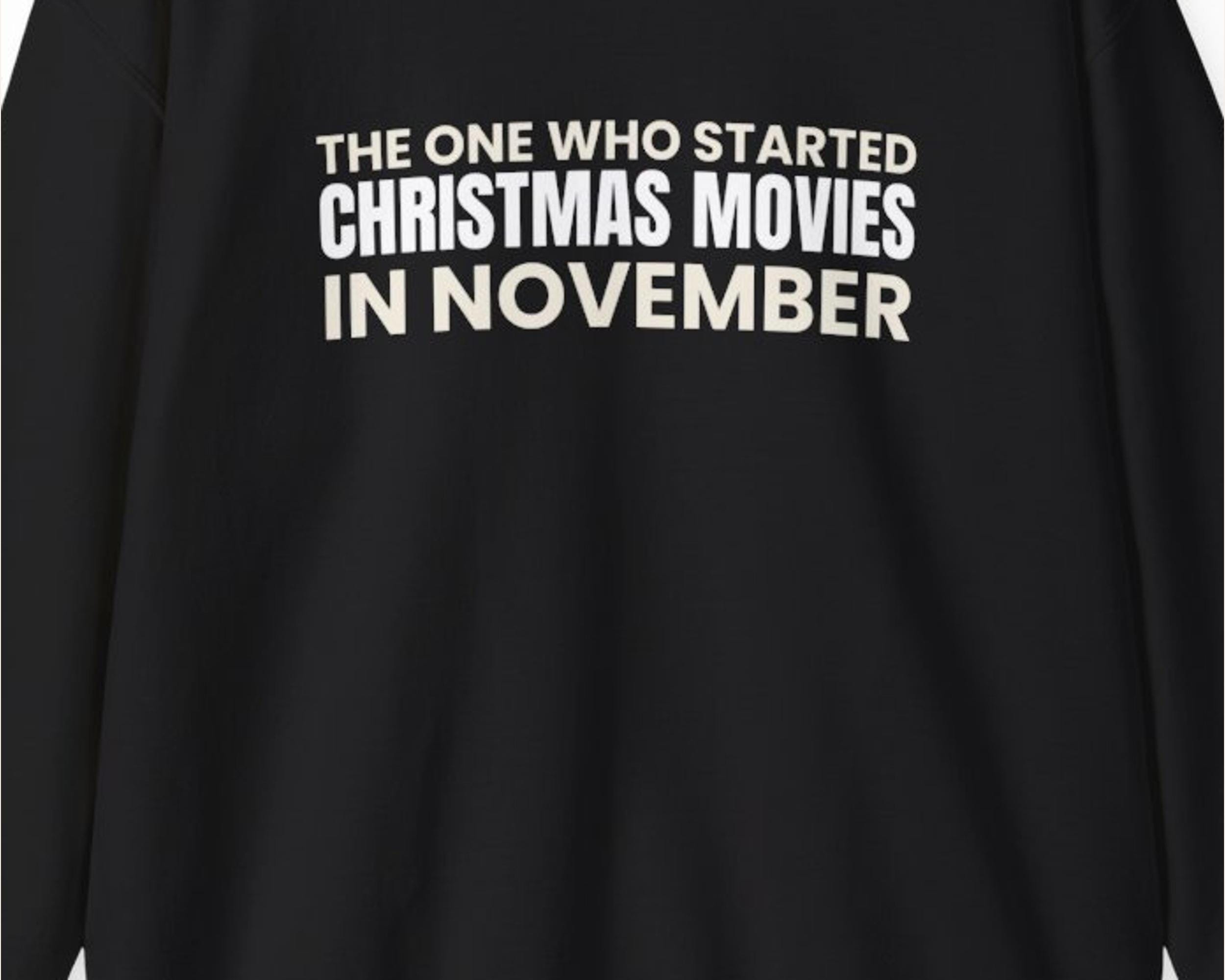 November Holiday Movie Sweatshirt photo 3