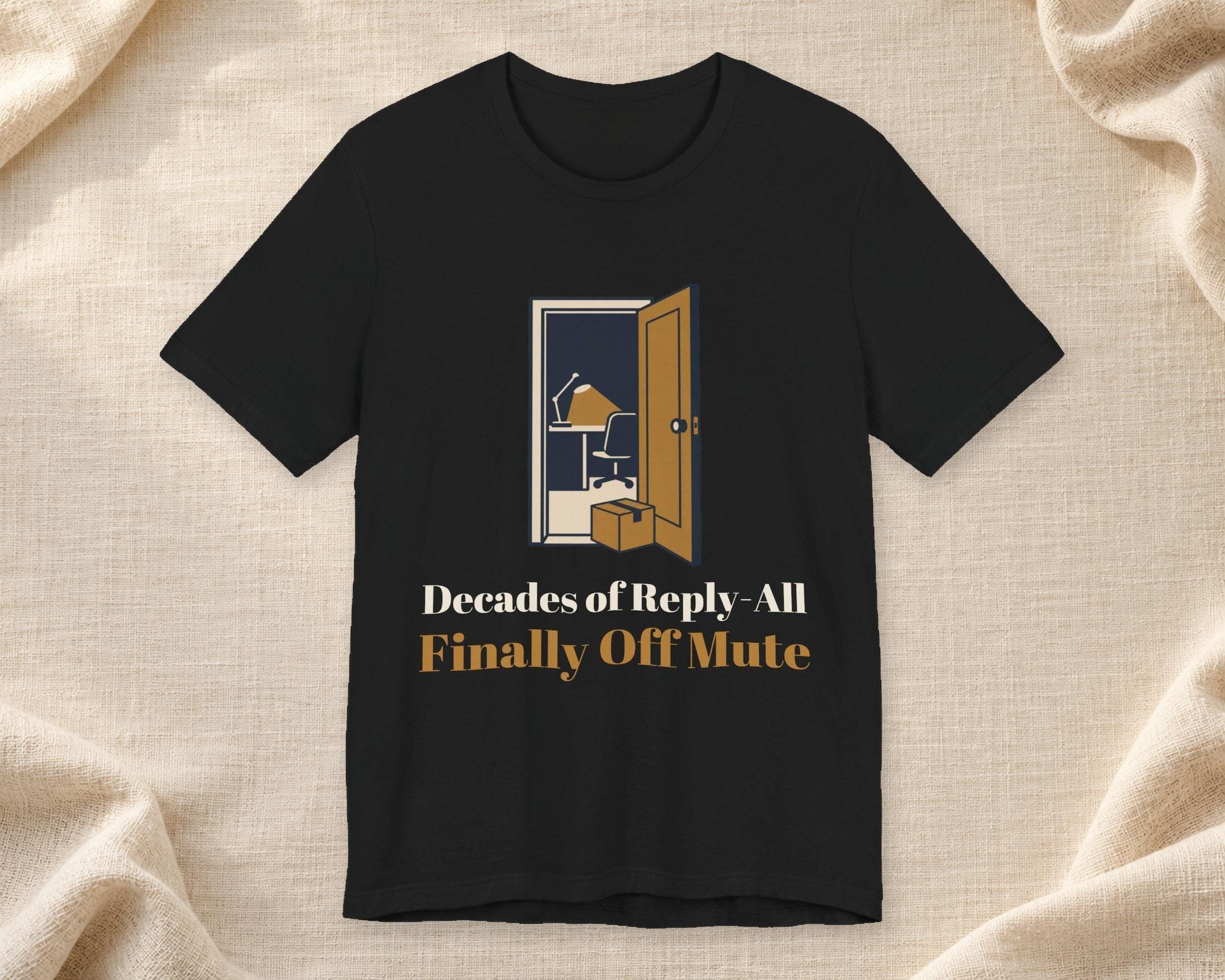 Decades of Reply-All Retirement Tee photo 2