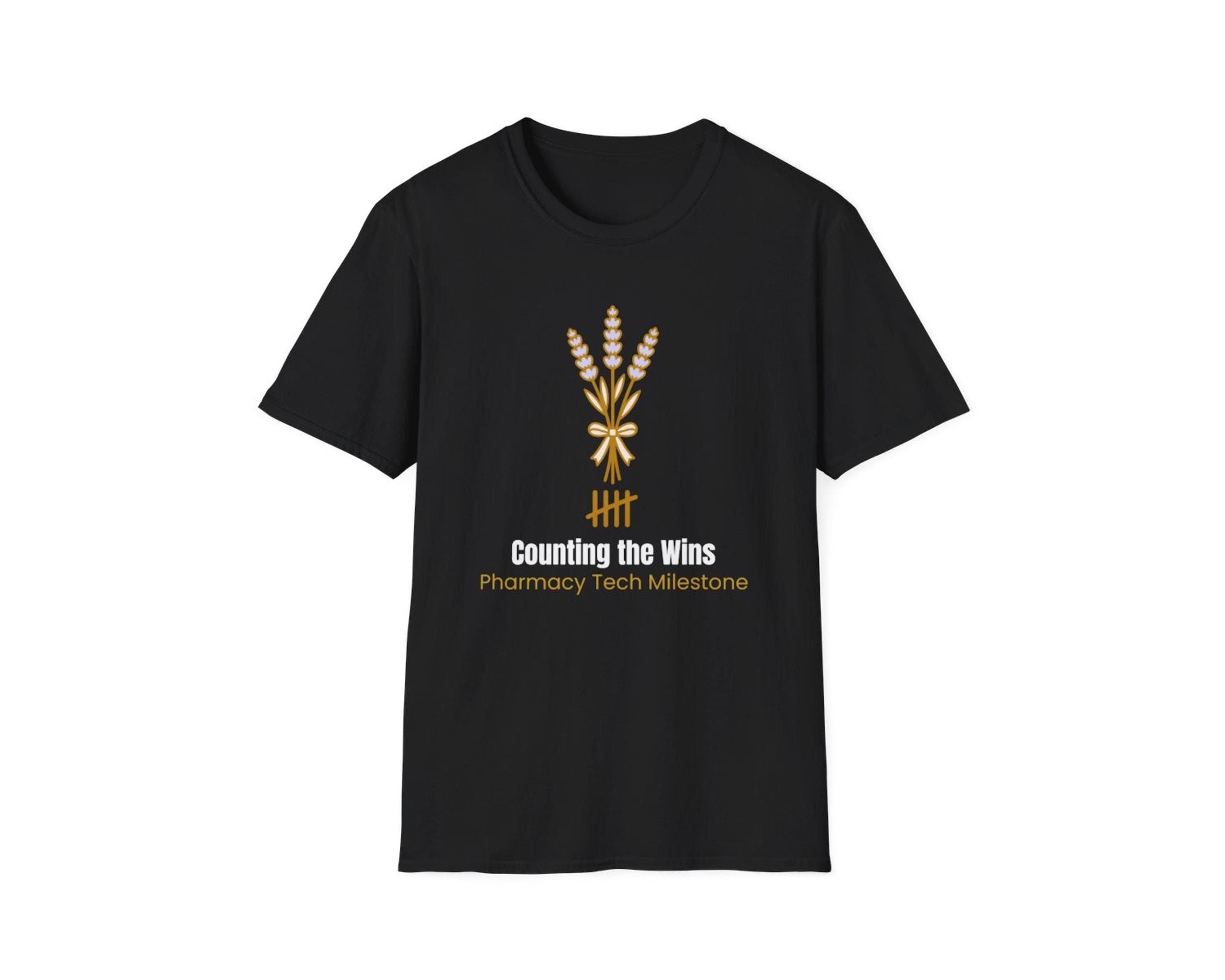 Counting the Wins Pharmacy Tech Shirt photo 4