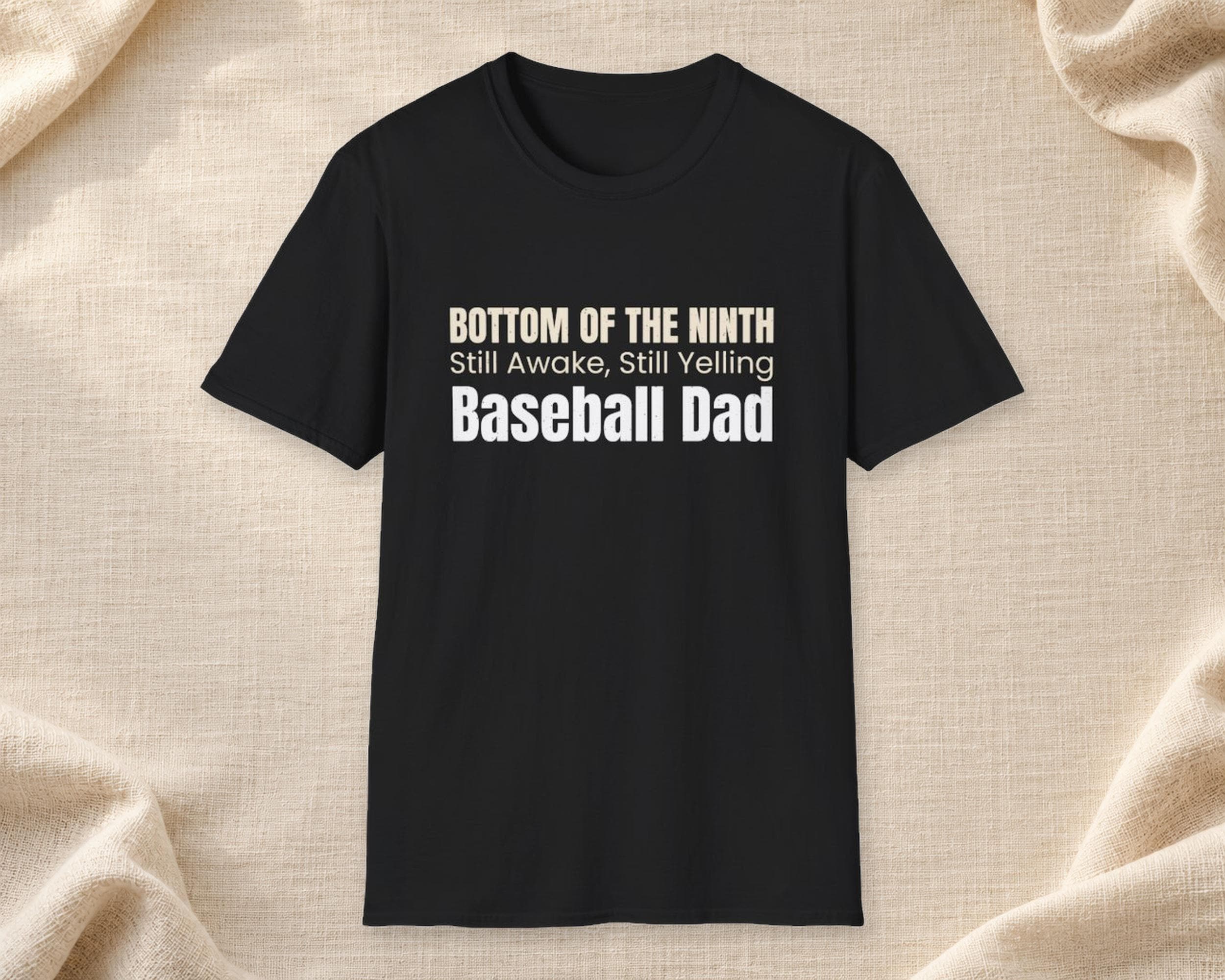 Bottom of the Ninth Baseball Dad Tee photo 1