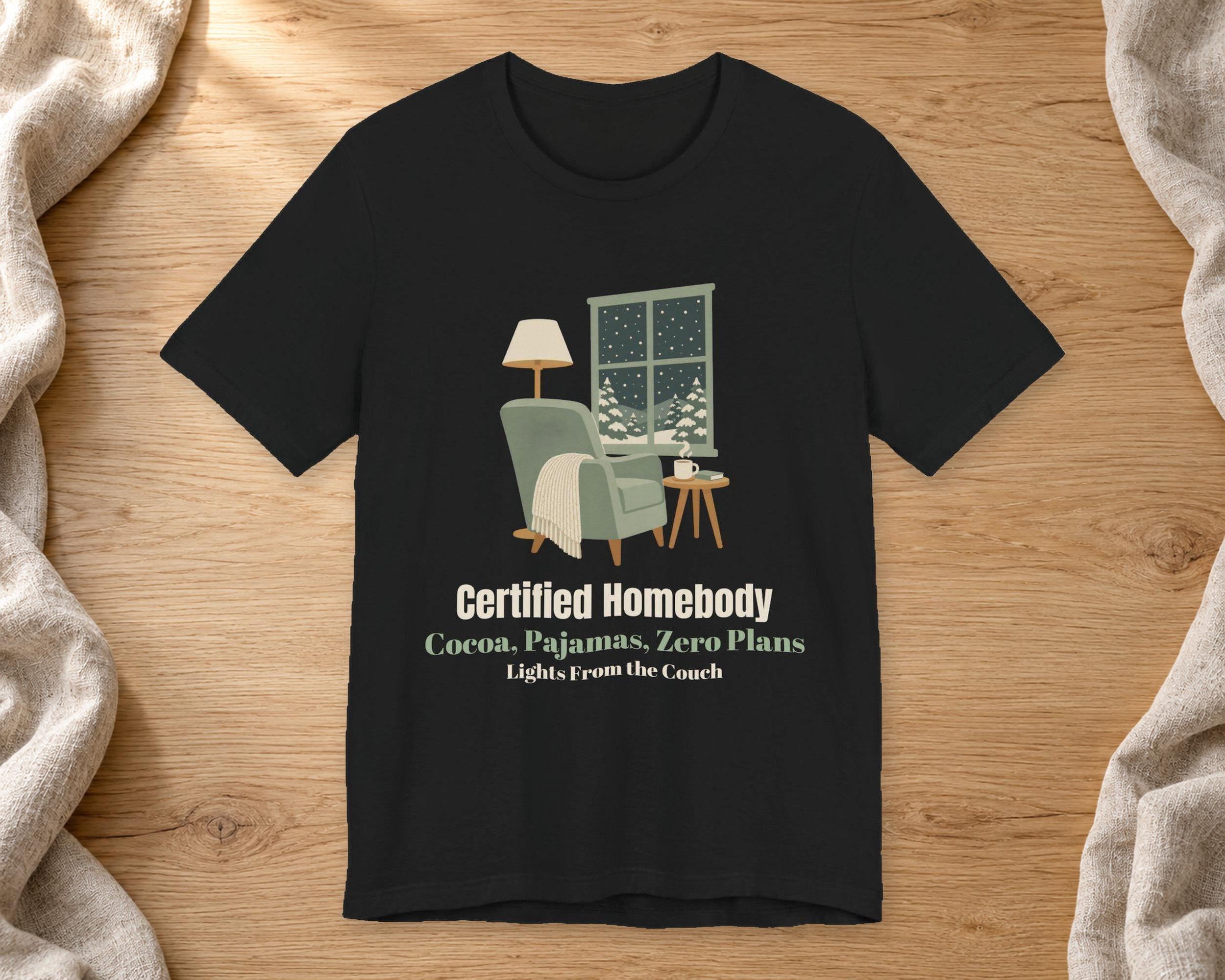 Certified Homebody Christmas Tee photo 2