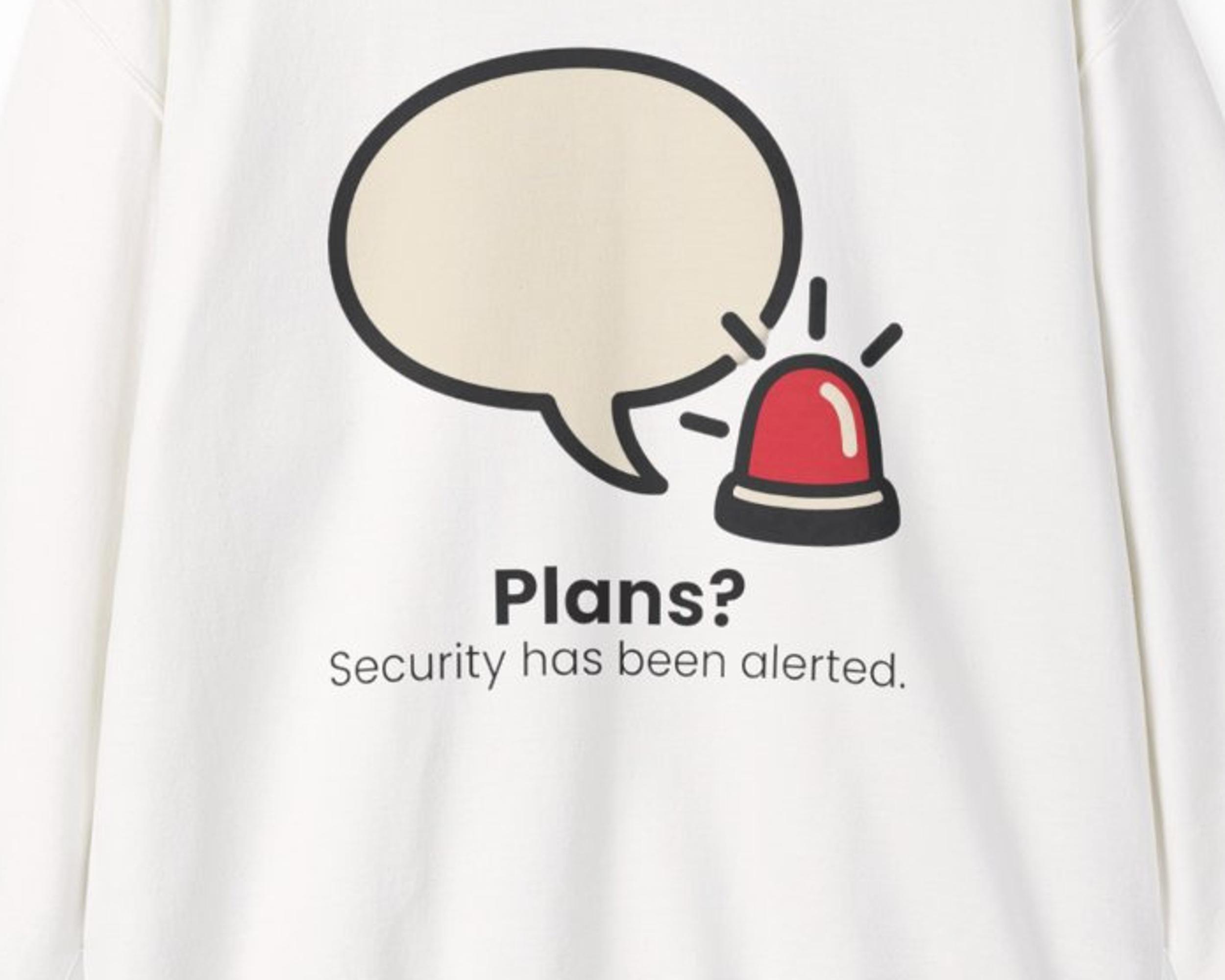Plans Declined Sweatshirt photo 3