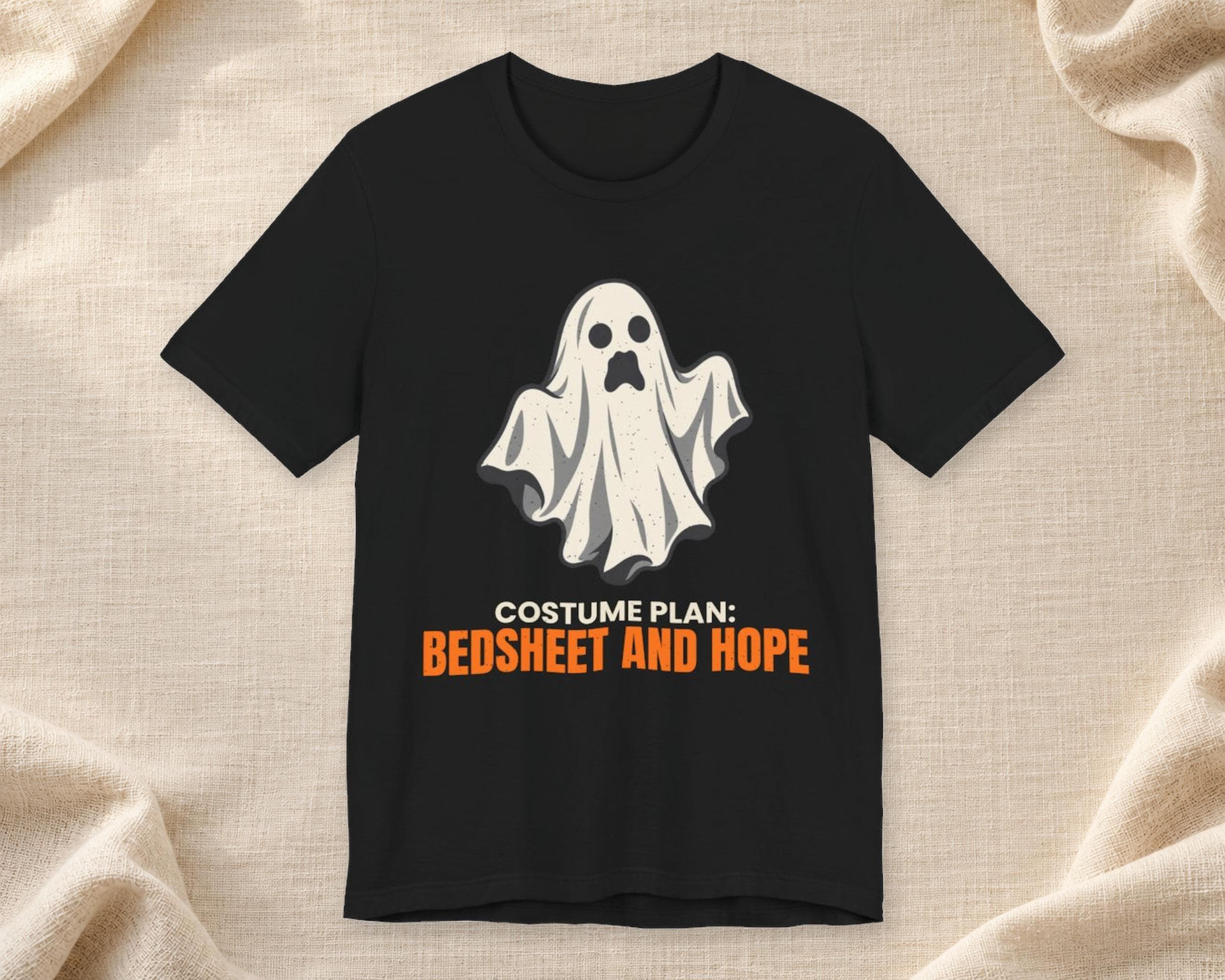 Bedsheet Ghost Costume Tee photo 1