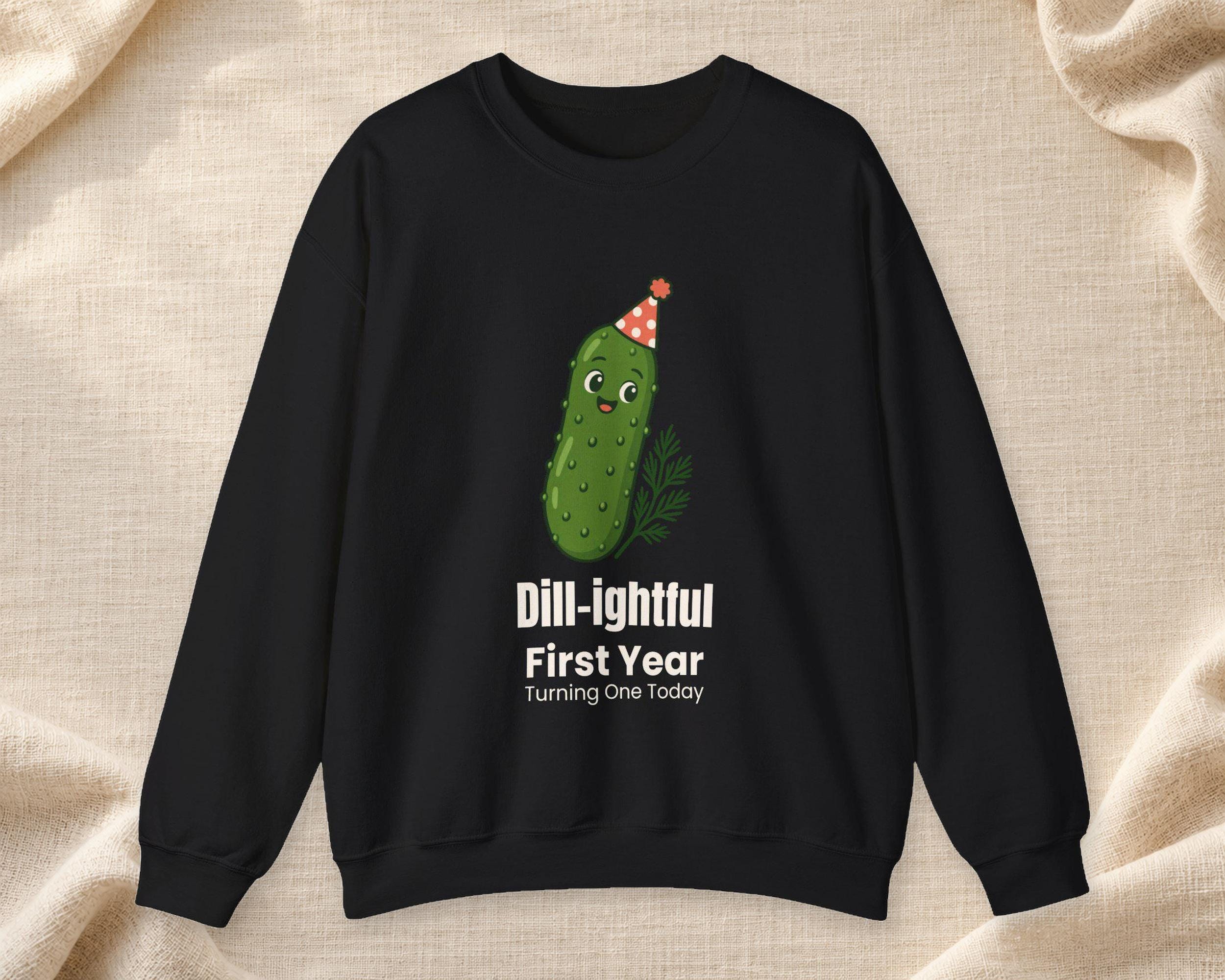 Dill-ightful First Year Pickle Sweatshirt photo 4