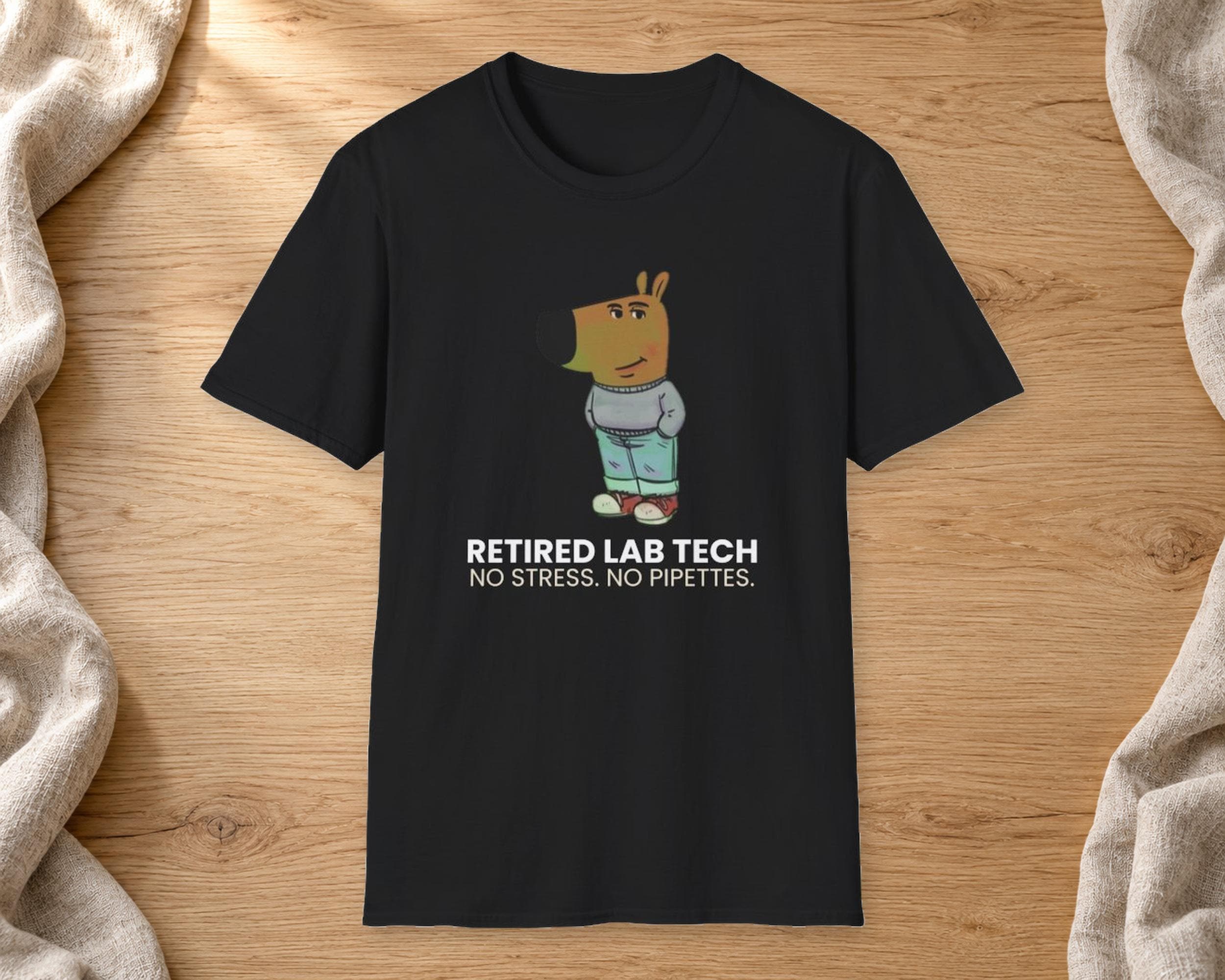 Retired Lab Tech Chill Tee photo 2