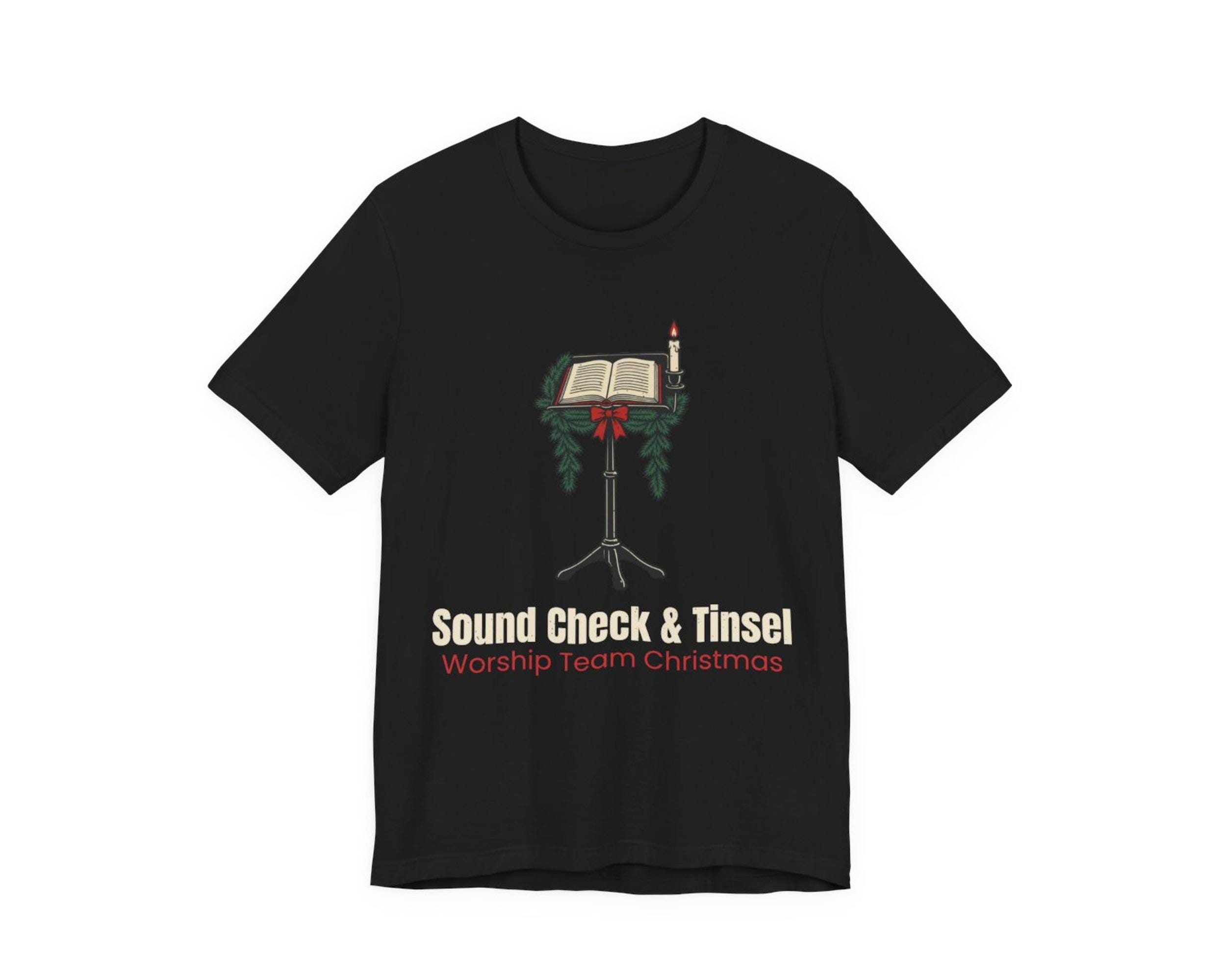 Worship Team Christmas Tee photo 4