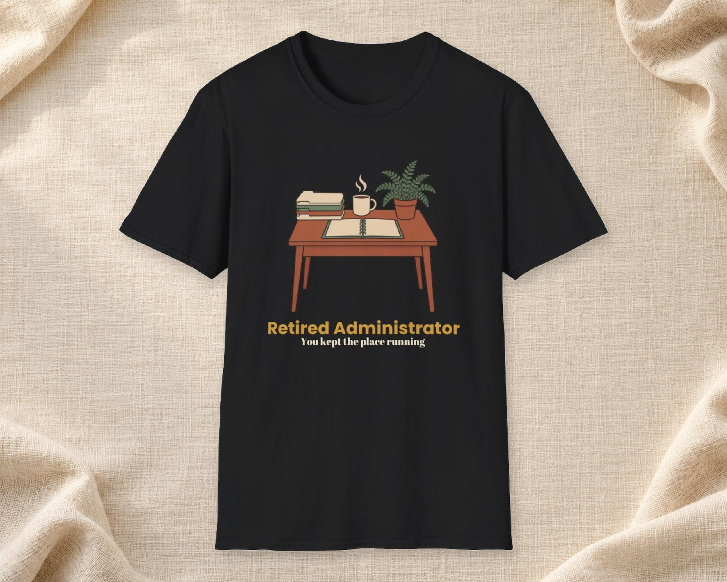 Retired Administrator Tee photo 1