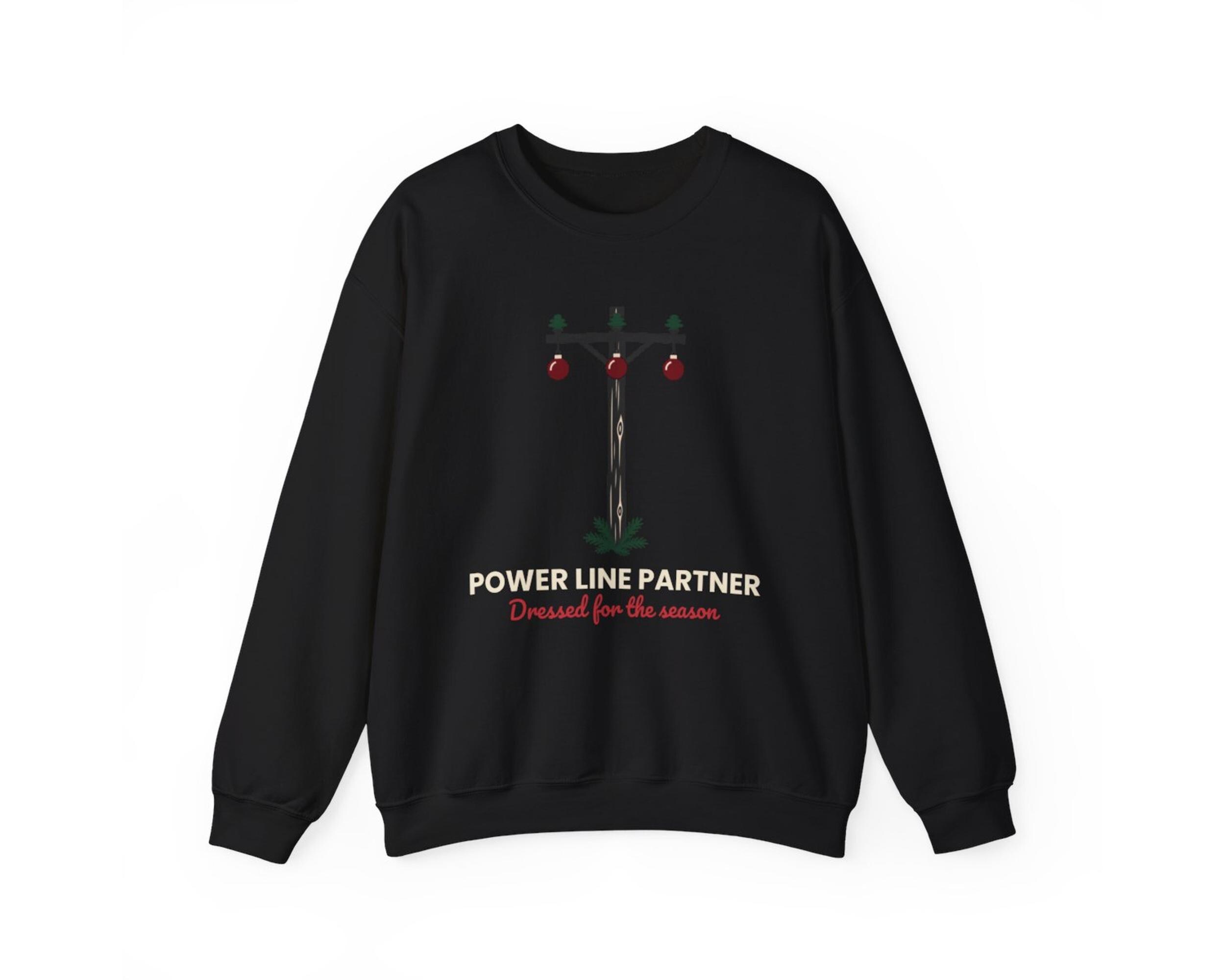 Power Line Partner Holiday Crewneck Sweatshirt photo 4