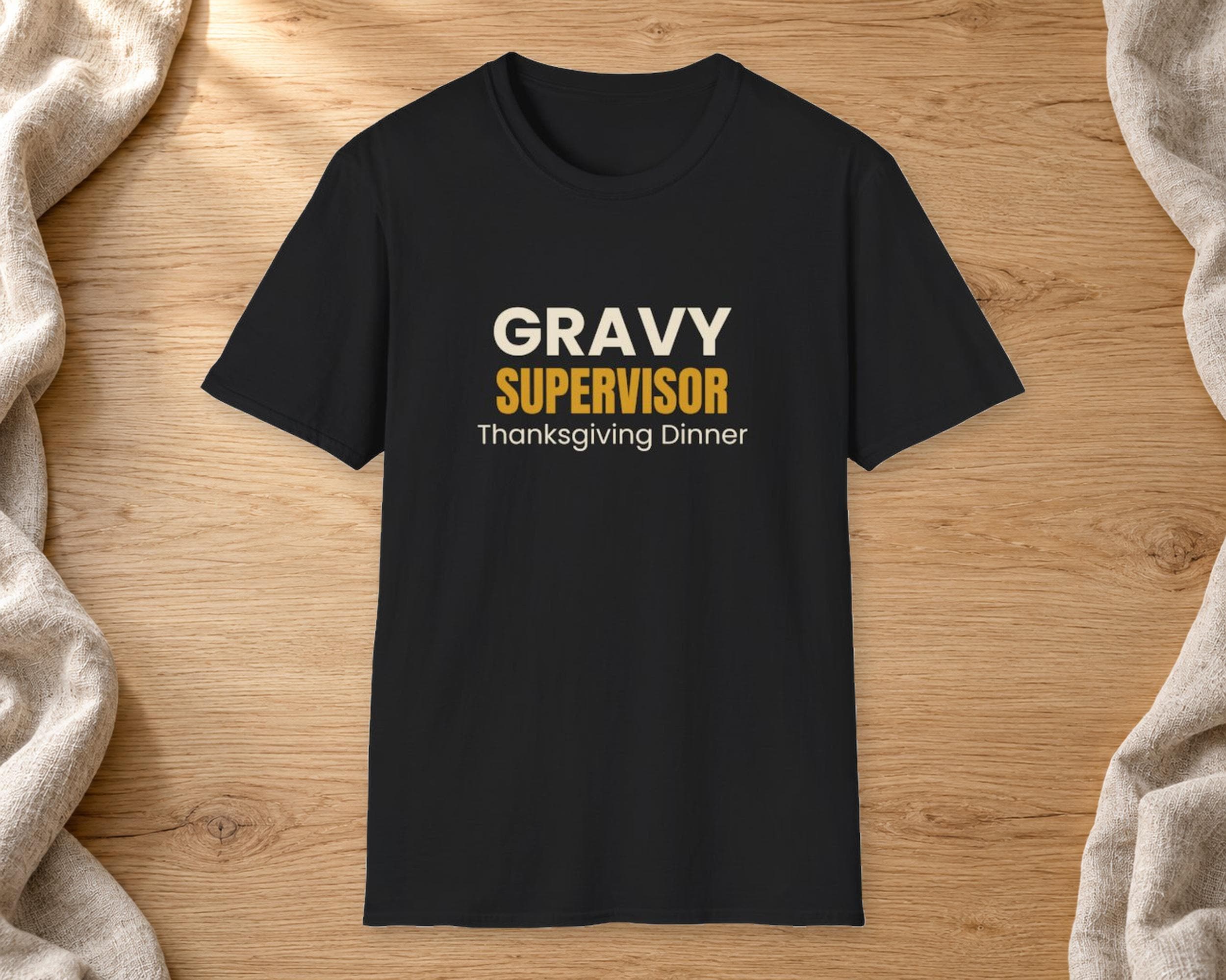 Gravy Supervisor Thanksgiving Tee photo 2