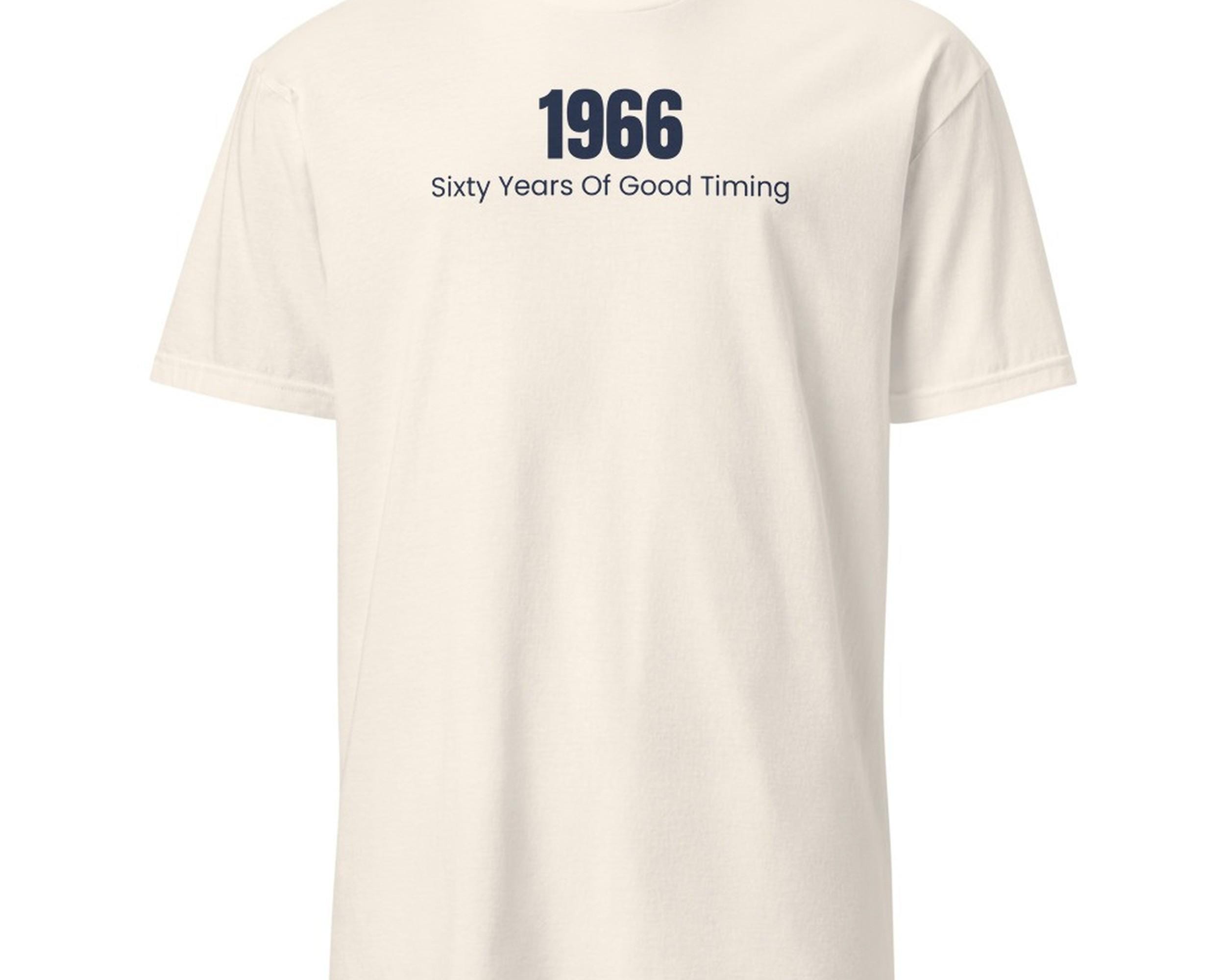 1966 Milestone Birth Year Tee photo 1
