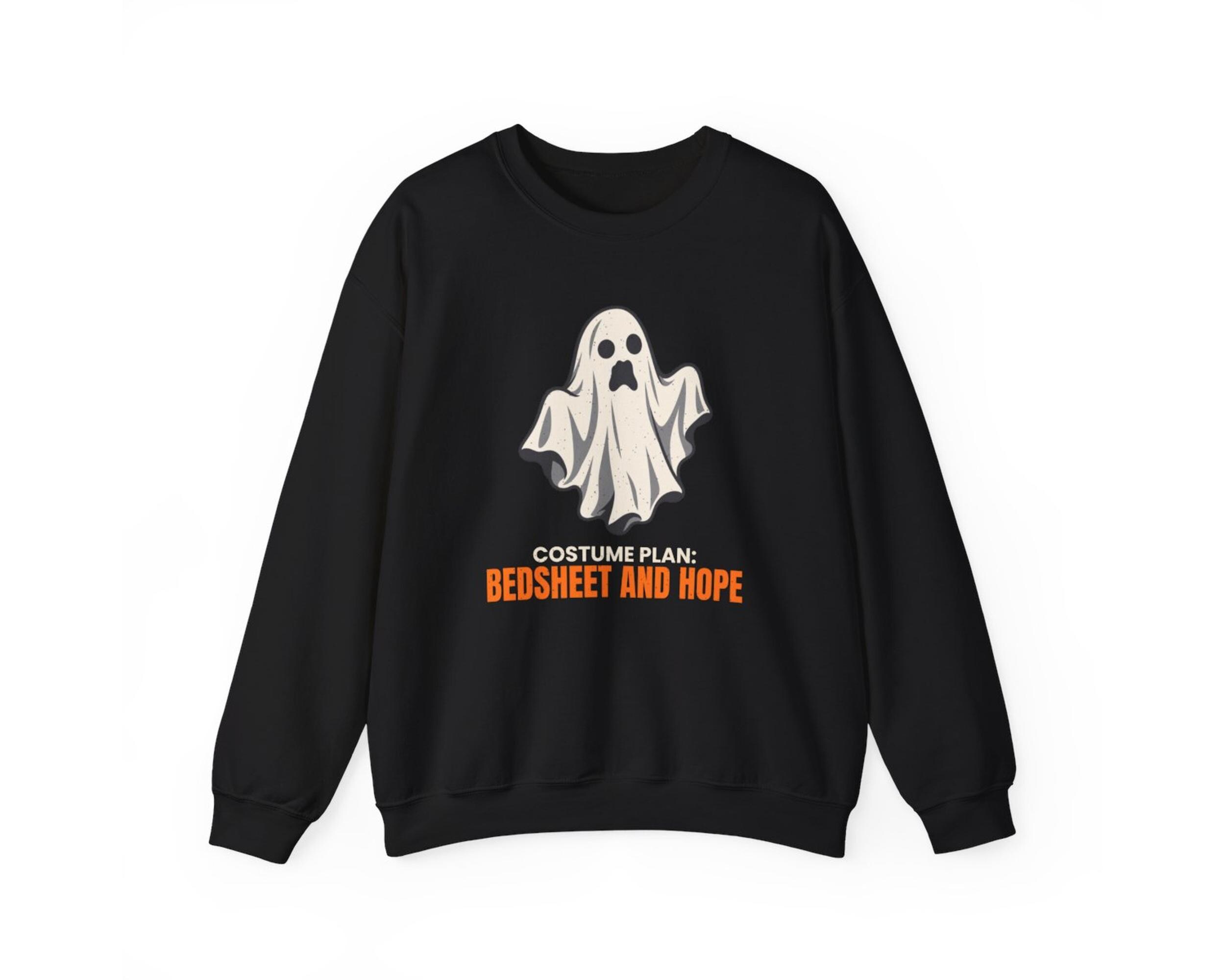 Bedsheet Ghost Costume Sweatshirt photo 4