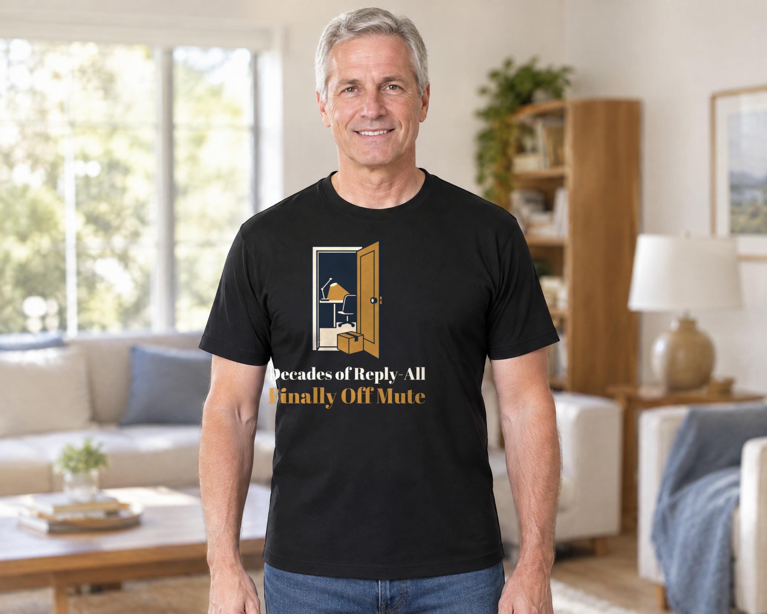 Decades of Reply-All Retirement Tee photo 3