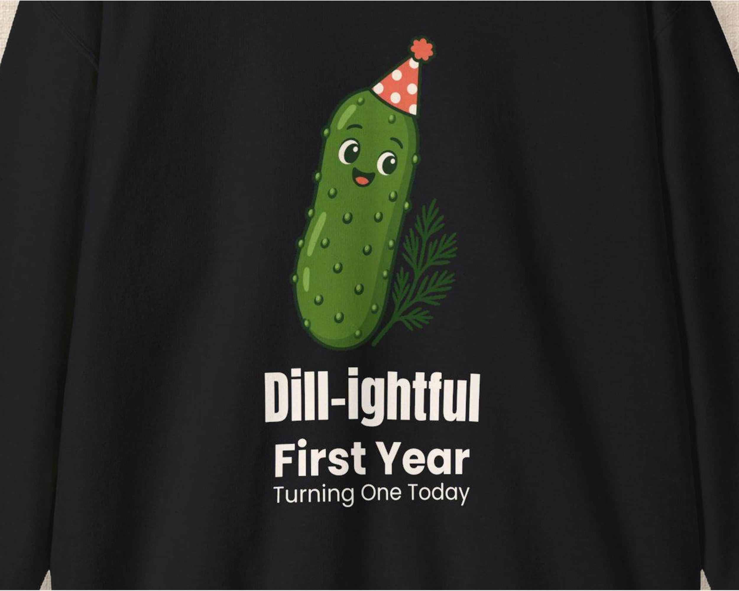 Dill-ightful First Year Pickle Sweatshirt photo 3