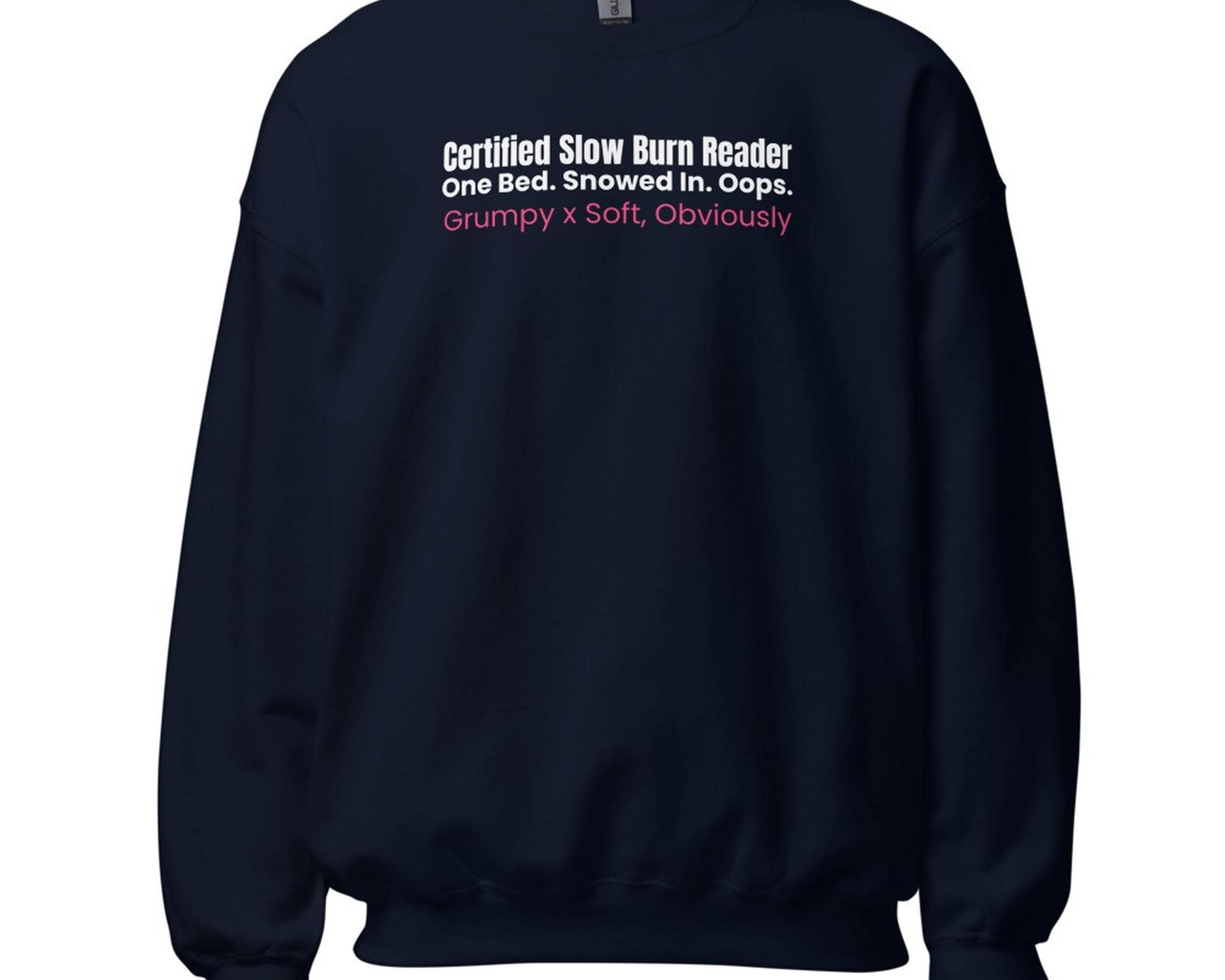 Slow Burn Trope Reader Sweatshirt photo 1