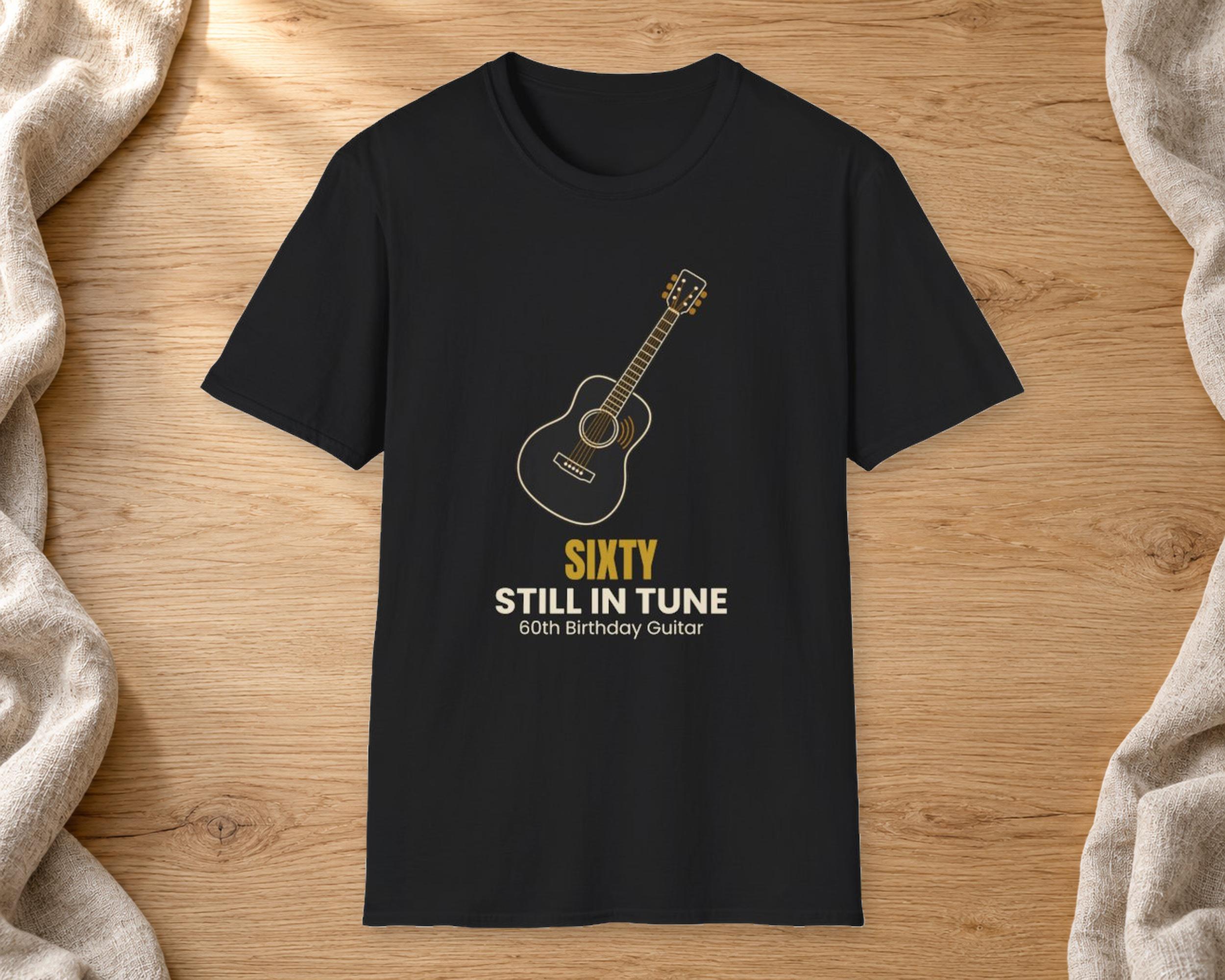 Sixty Still In Tune Guitar Tee photo 2