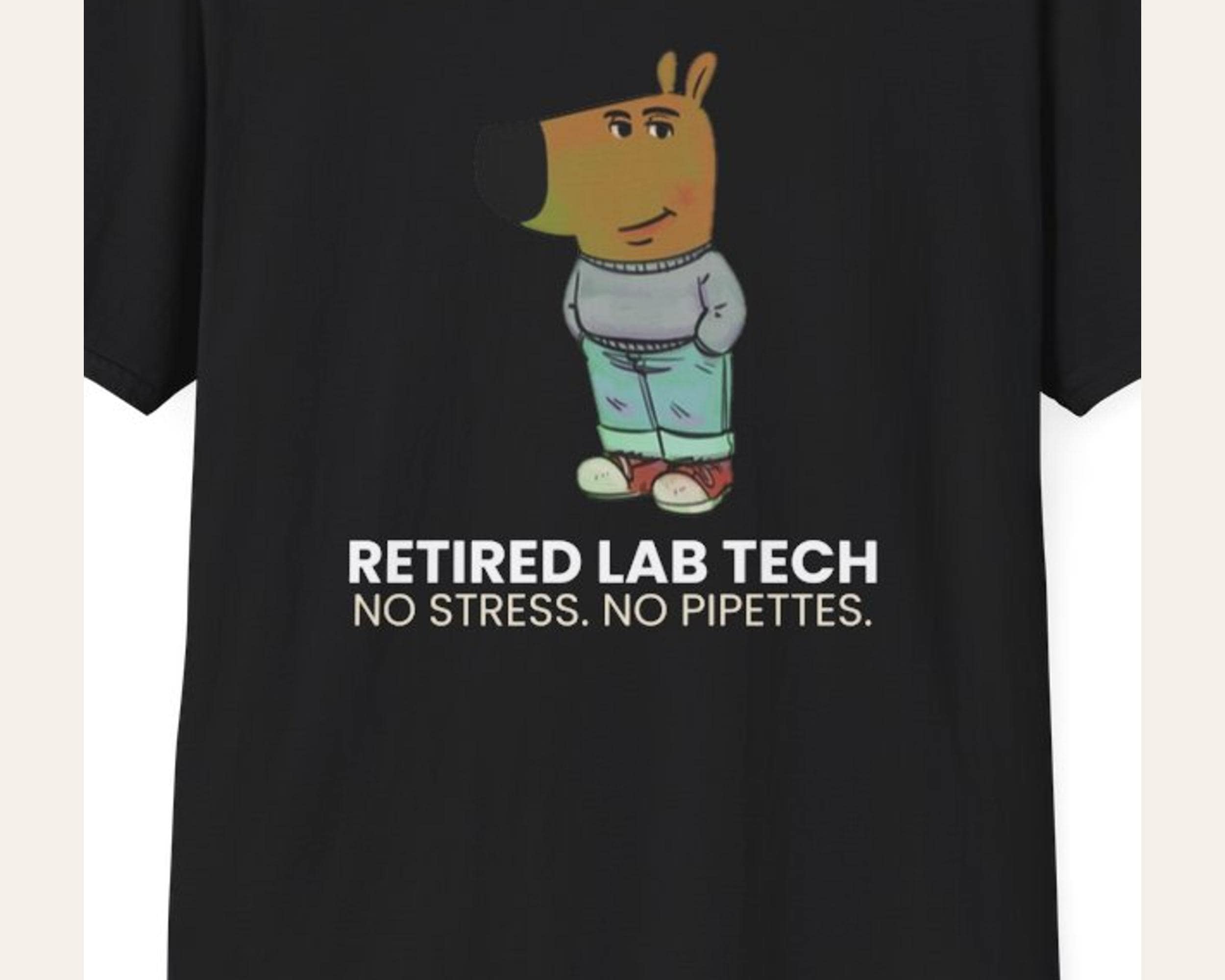 Retired Lab Tech Chill Tee photo 3