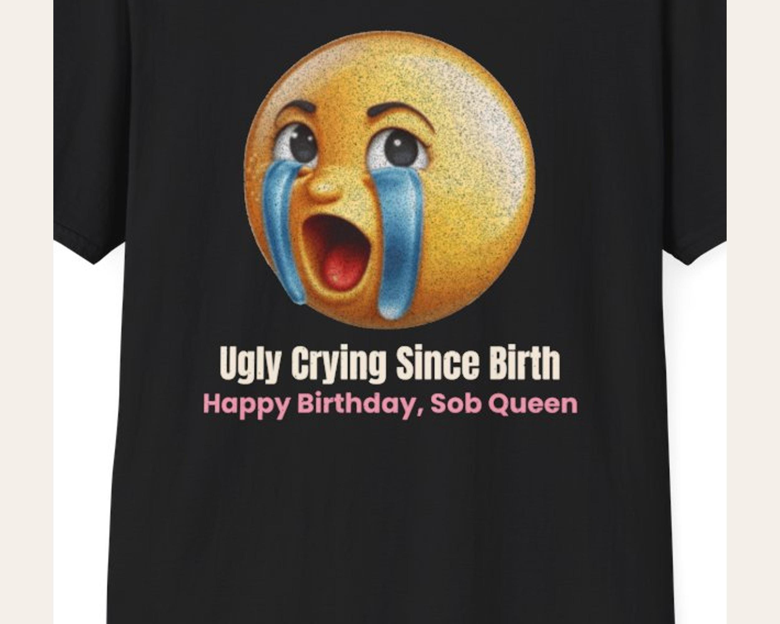 Ugly Crying Birthday Tee photo 3