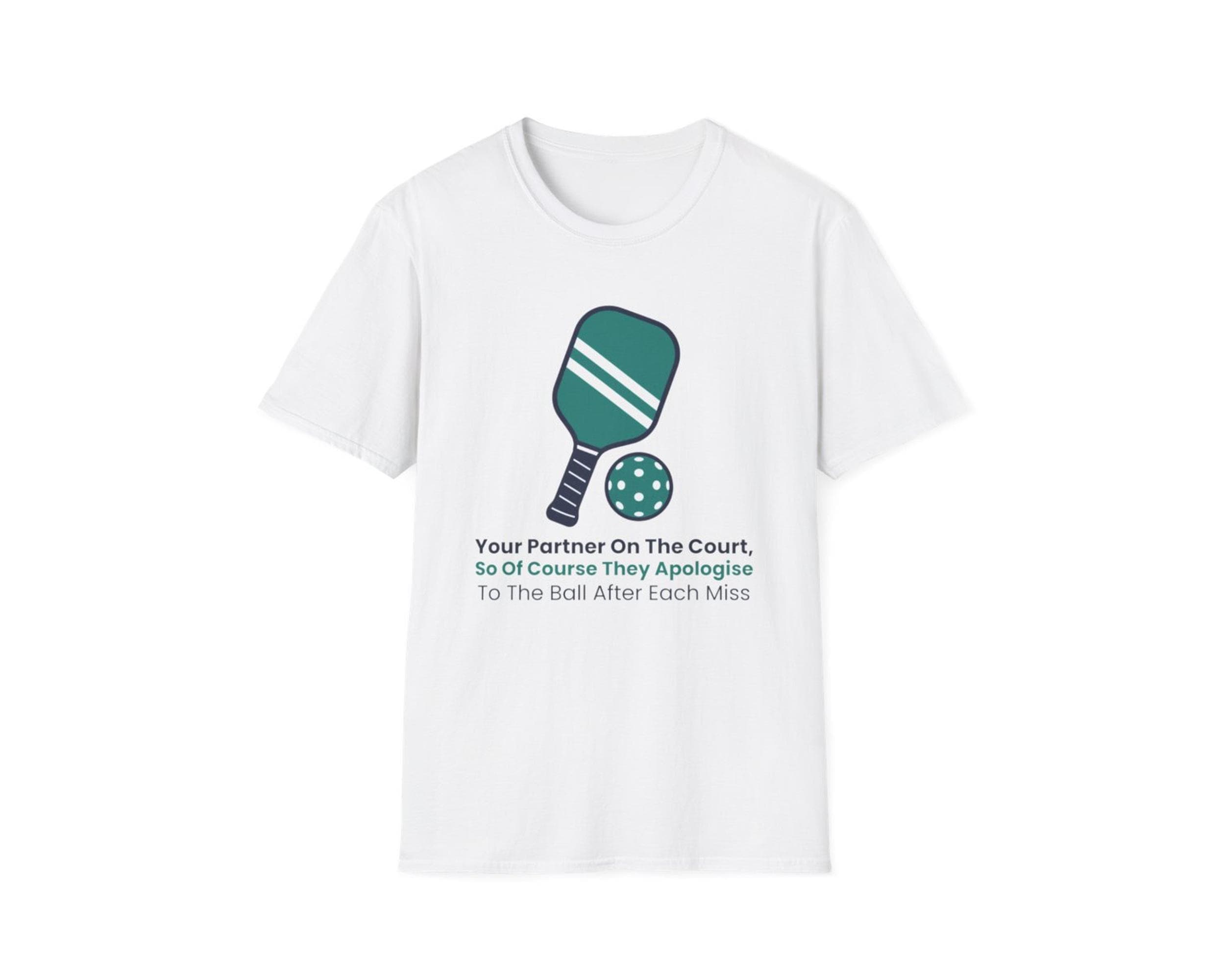 Doubles Partner Apology Tee photo 4