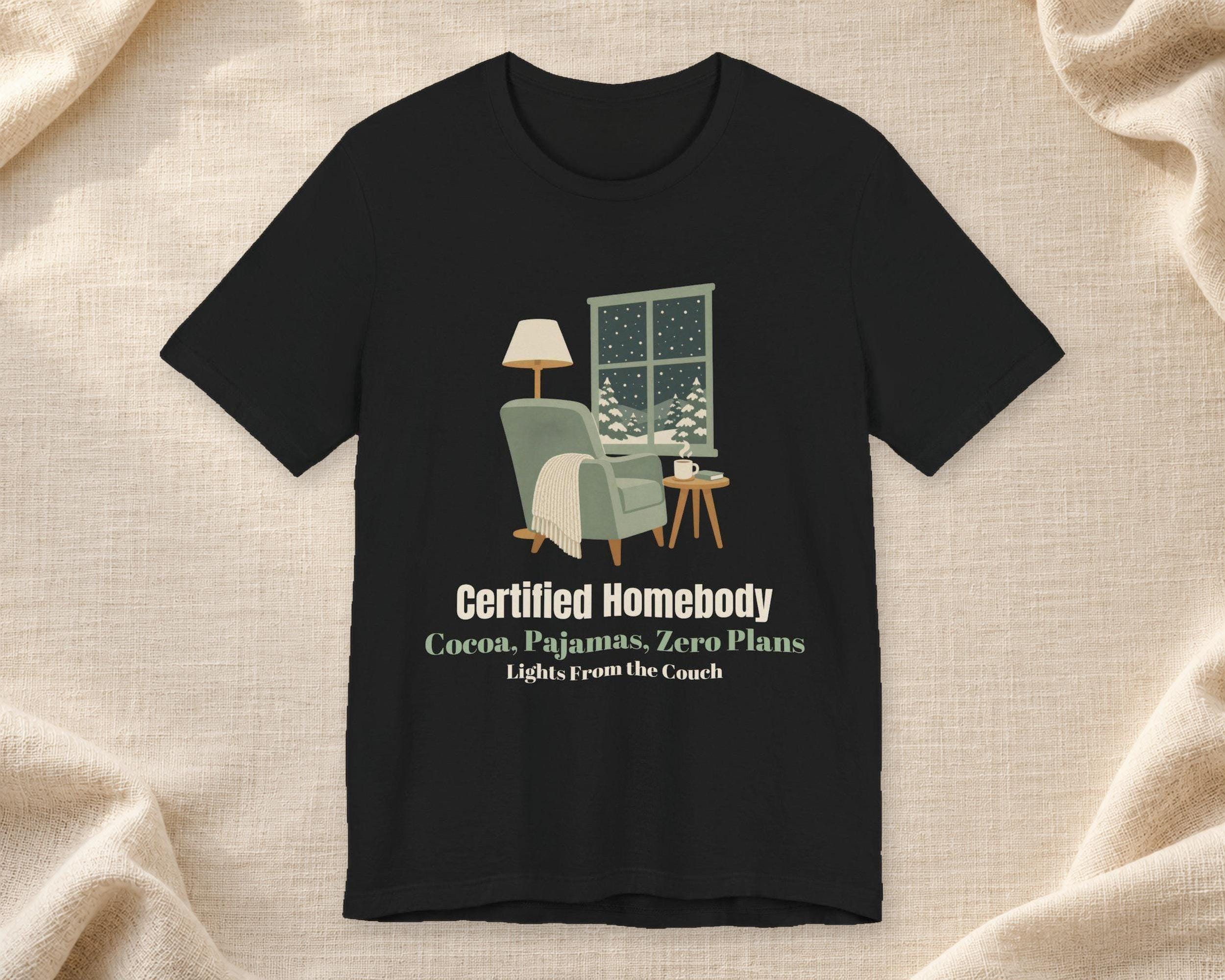 Certified Homebody Christmas Tee photo 1