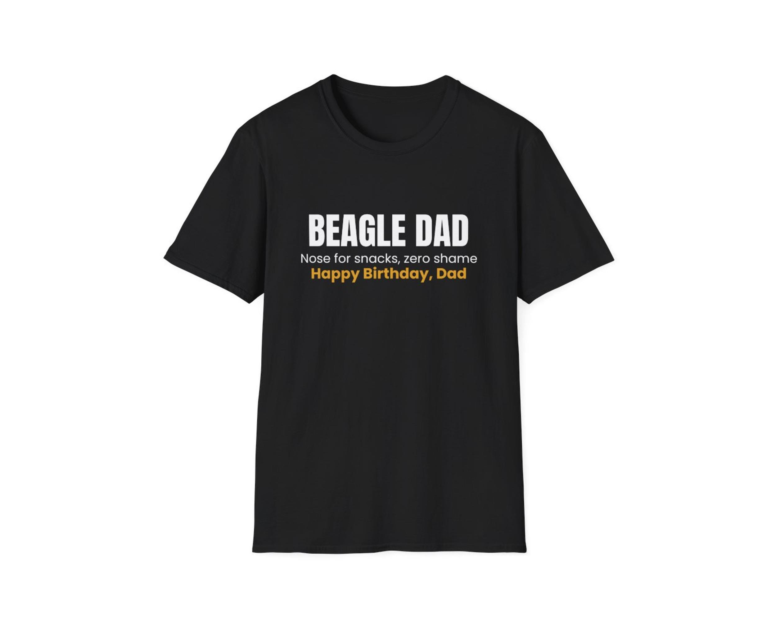 Beagle Dad Birthday Tee photo 4